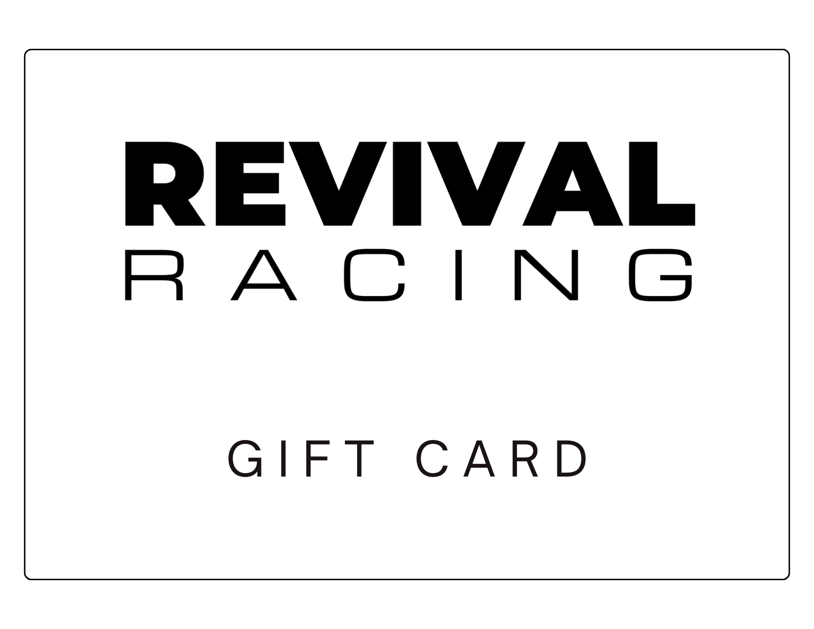 Gift Card - Motorsport Merch - F1 Apparel - Clothing