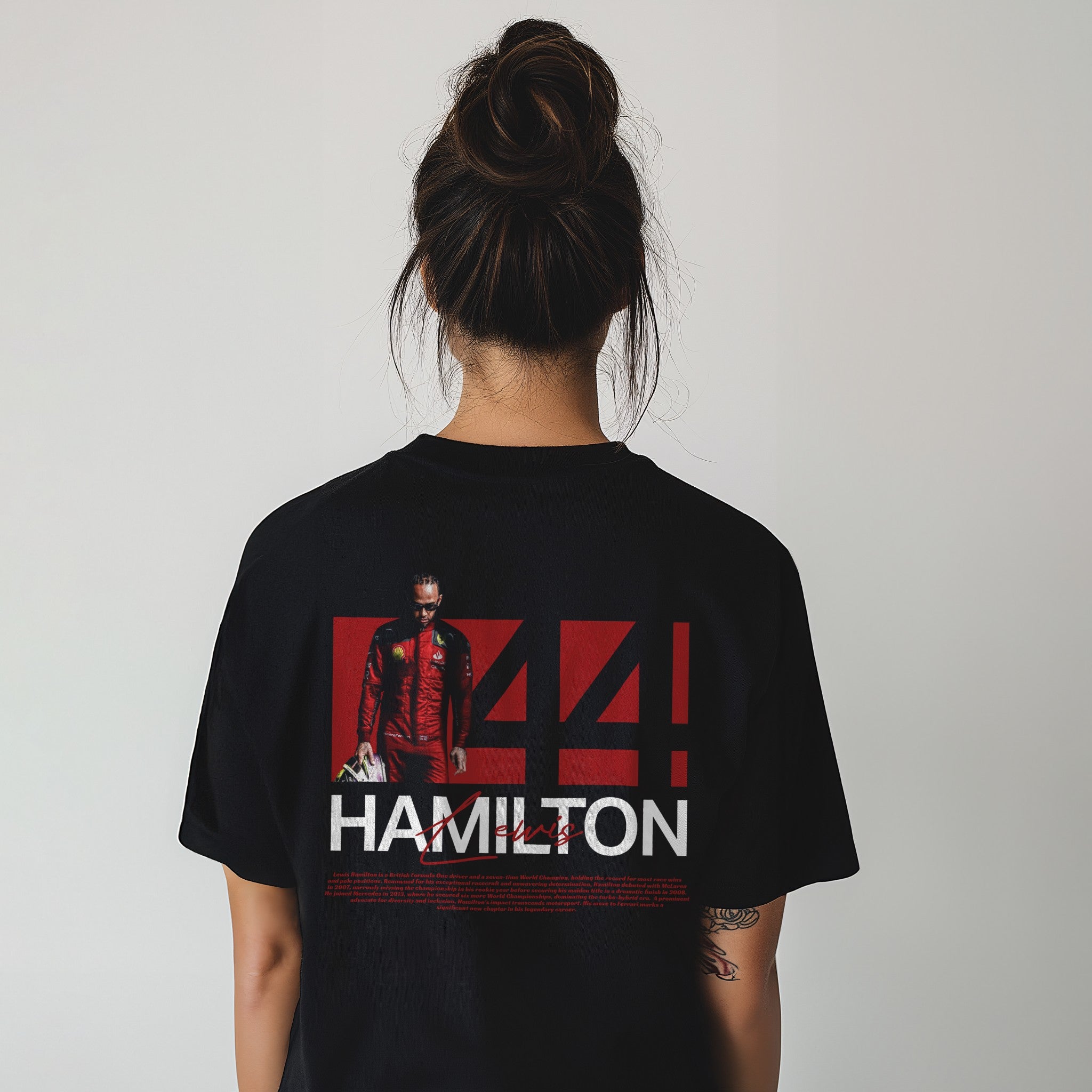 Hamilton 25' Tee - Motorsport Merch - F1 Apparel - Clothing