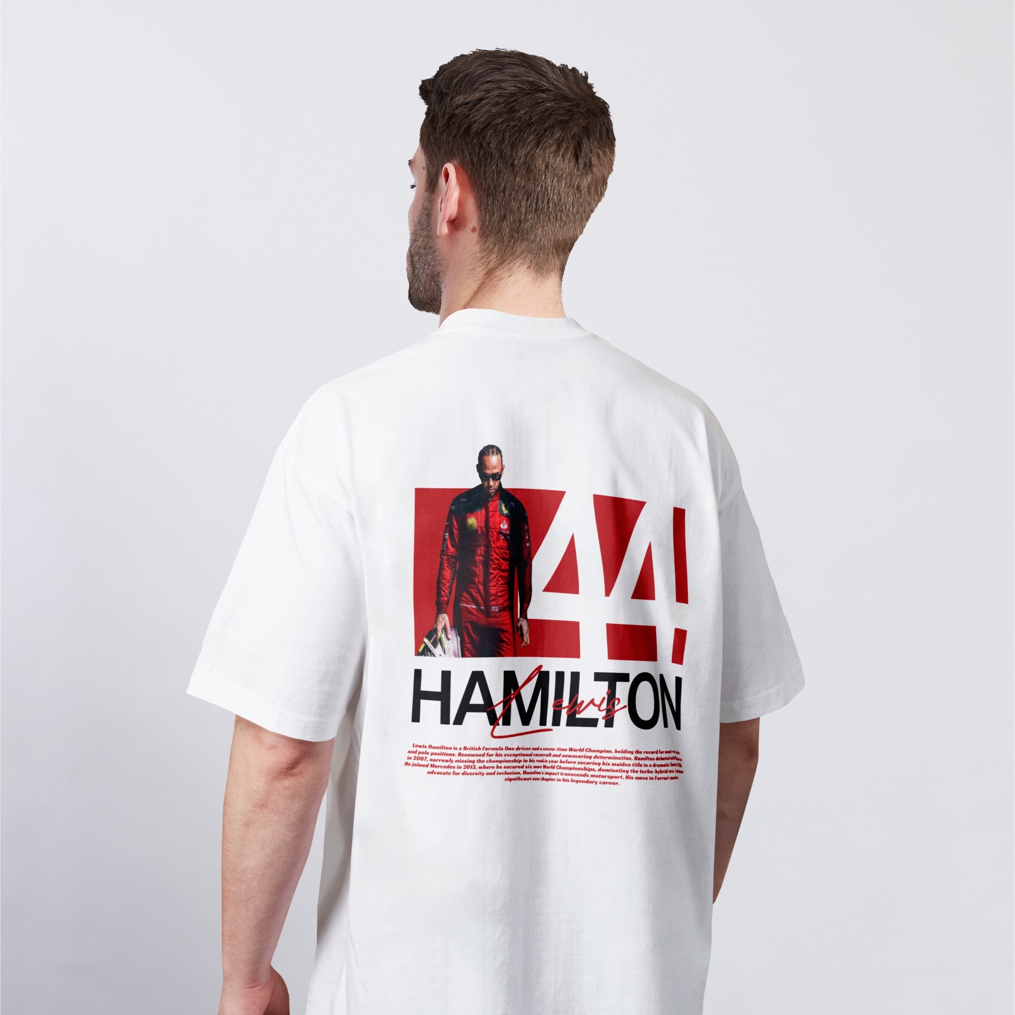 Hamilton 25' Tee - Motorsport Merch - F1 Apparel - Clothing