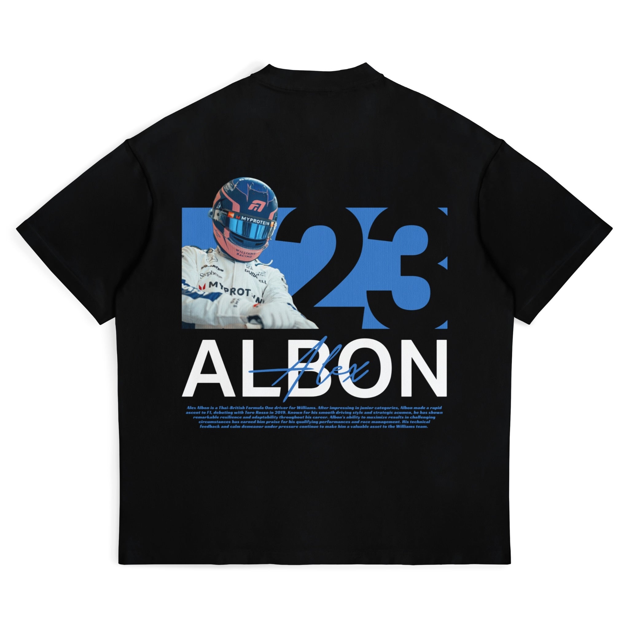 Albon Graphic Tee - Motorsport Merch - F1 Apparel - Clothing