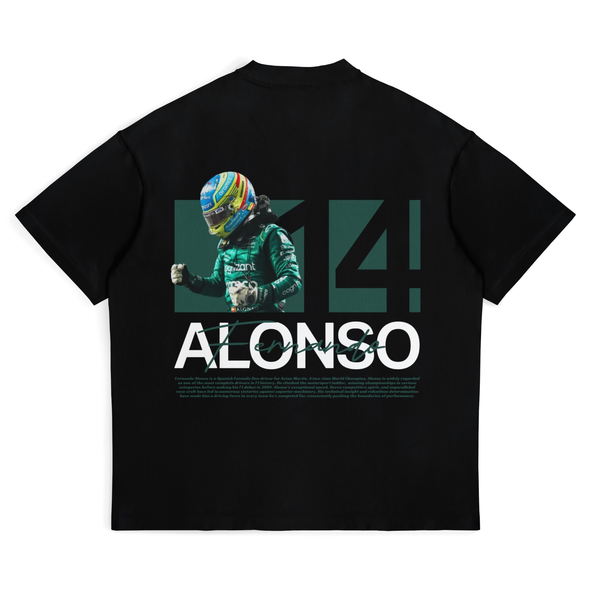 Alonso Graphic Tee - Motorsport Merch - F1 Apparel - Clothing