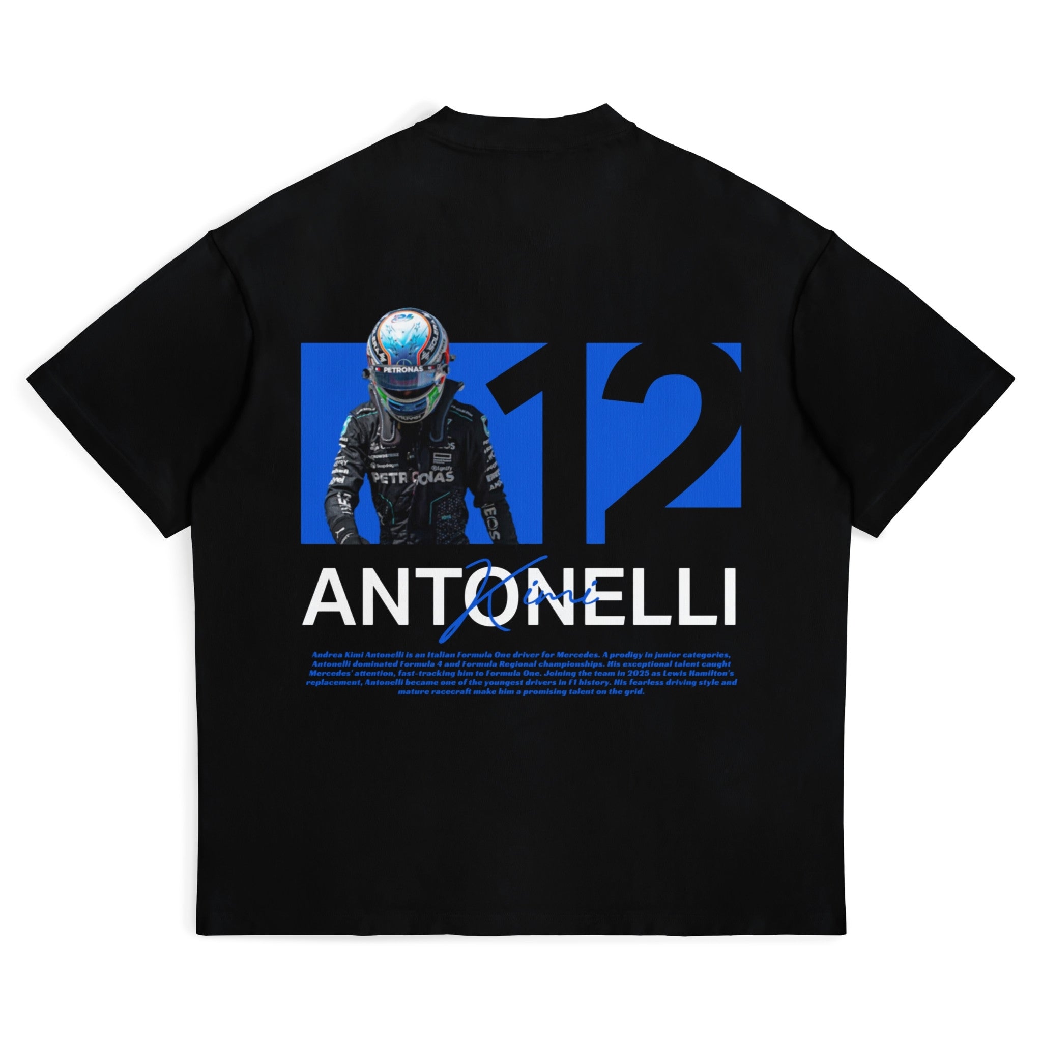 Antonelli Petronas Tee - Motorsport Merch - F1 Apparel - Clothing