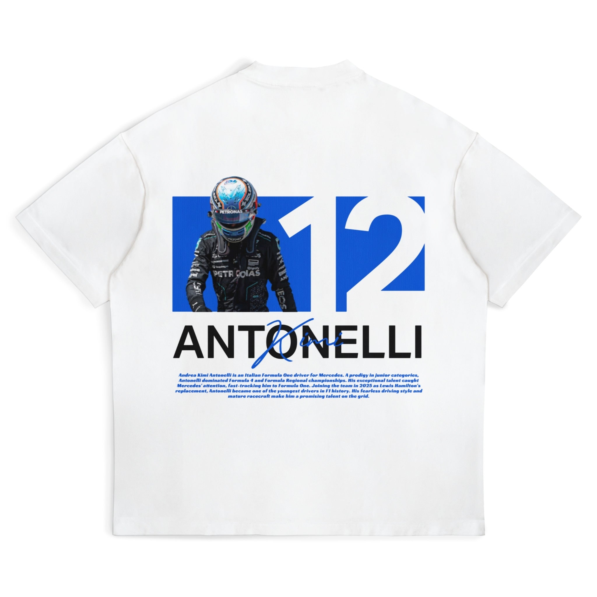 Antonelli Petronas Tee - Motorsport Merch - F1 Apparel - Clothing