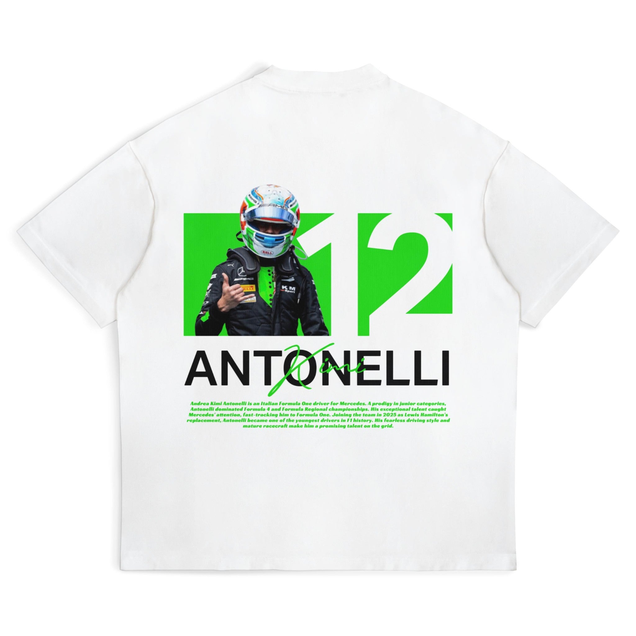Antonelli Graphic Tee - Motorsport Merch - F1 Apparel - Clothing
