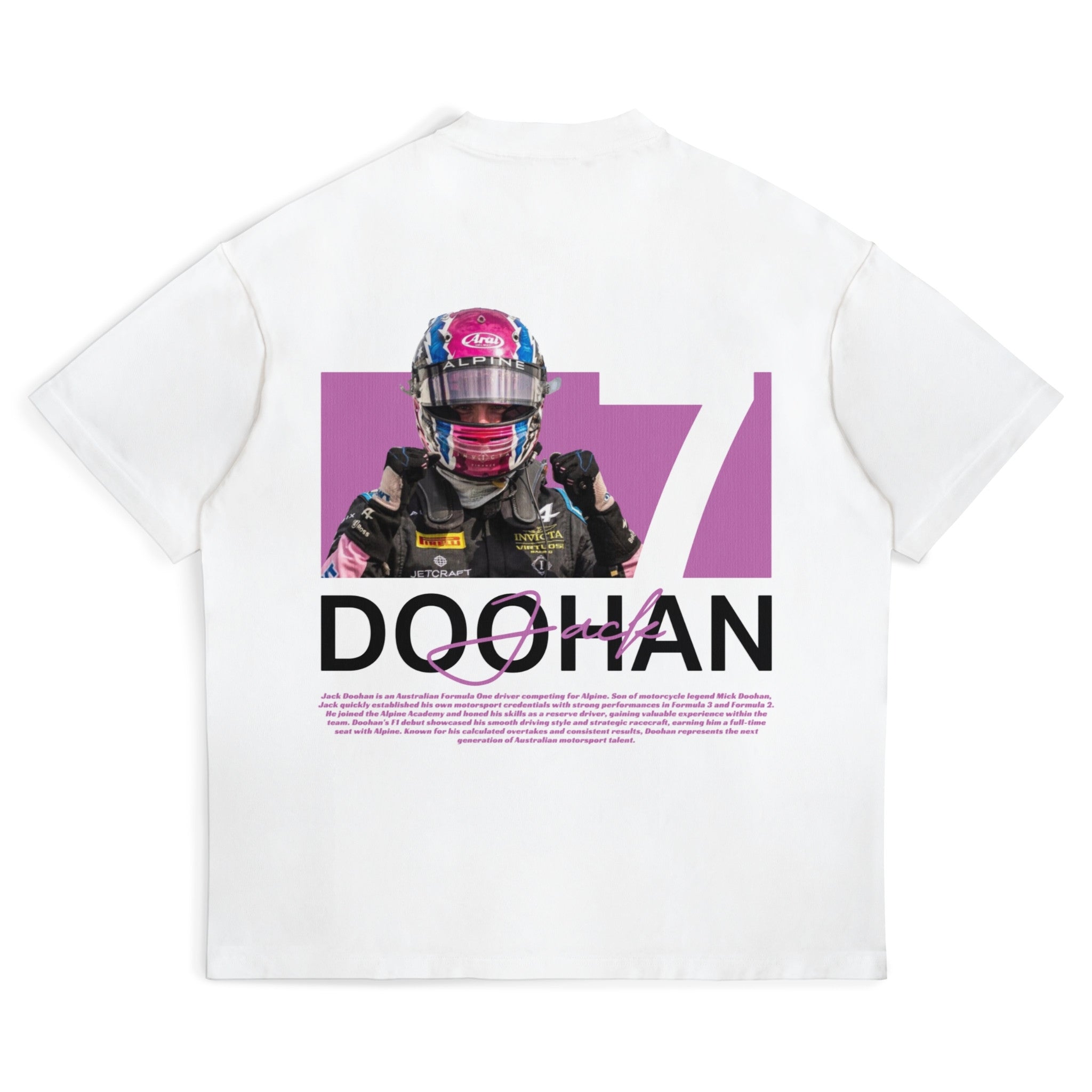 Doohan Graphic Tee - Motorsport Merch - F1 Apparel - Clothing