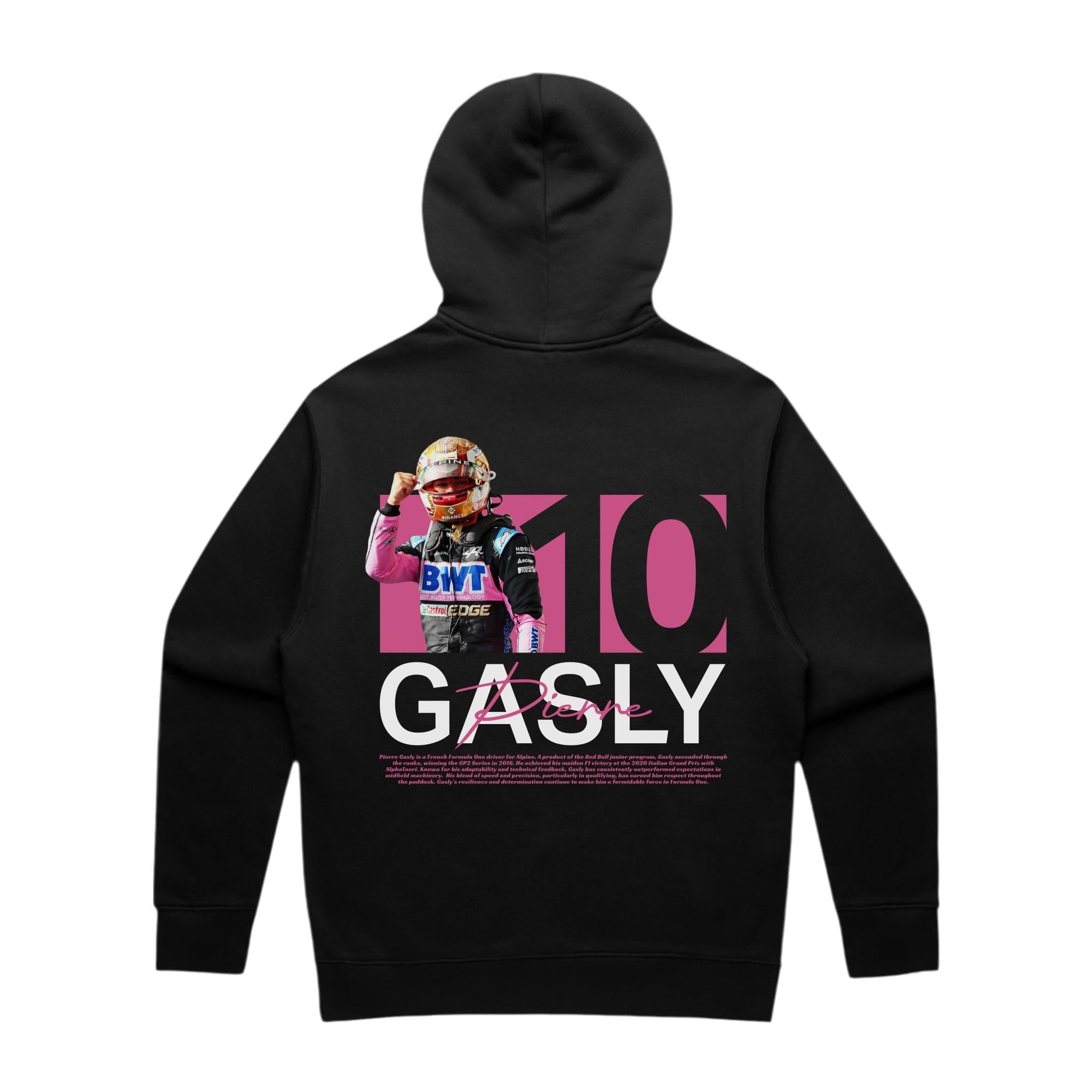 Gasly Graphic Hoodie - Motorsport Merch - F1 Apparel - Clothing