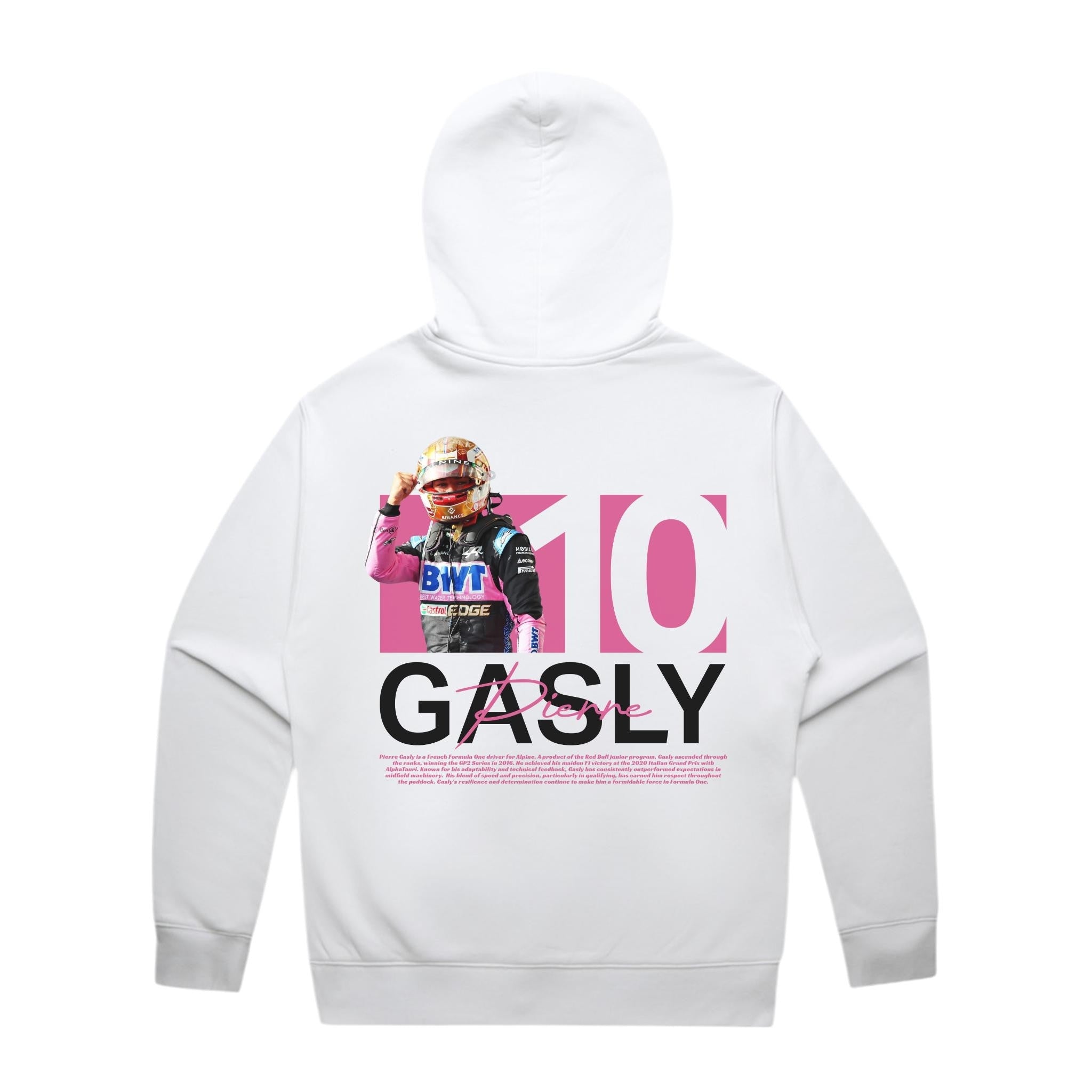 Gasly Graphic Hoodie - Motorsport Merch - F1 Apparel - Clothing