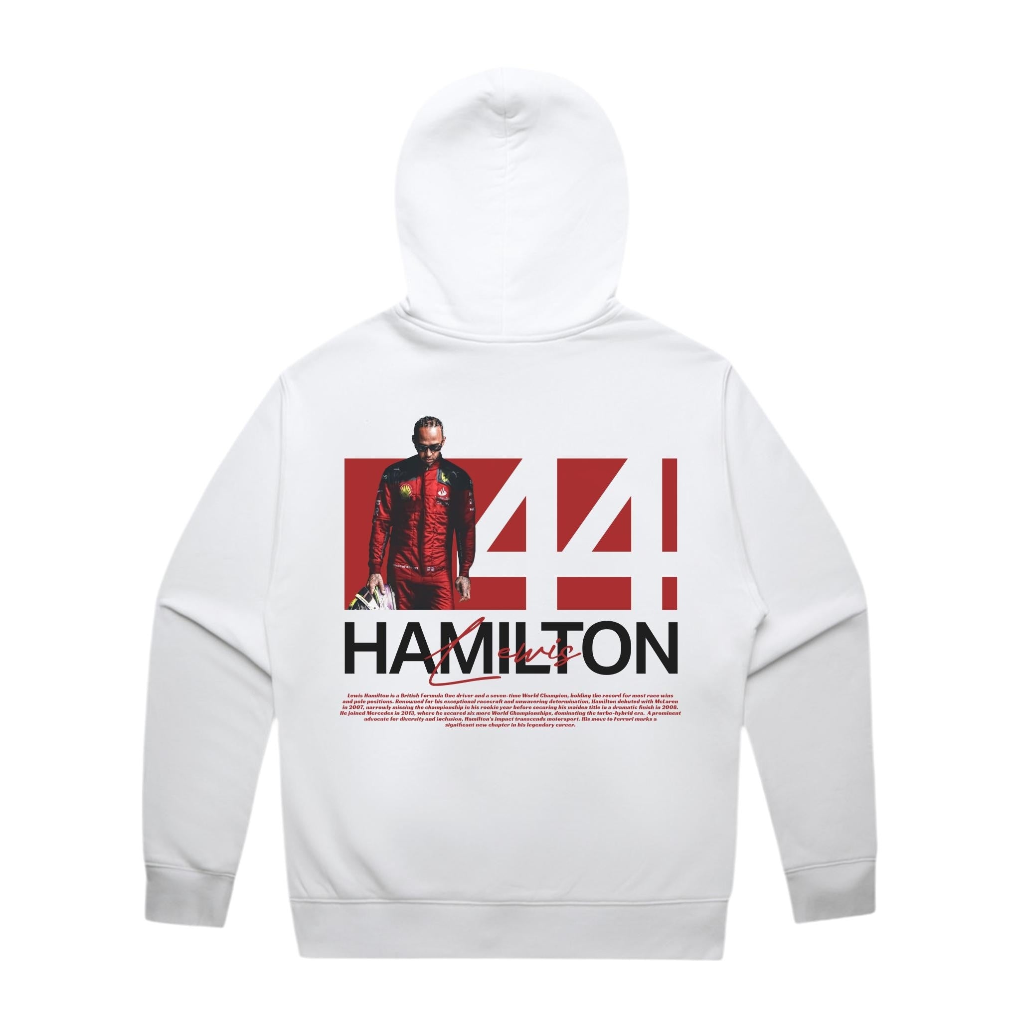 Hamilton 25' Hoodie - Motorsport Merch - F1 Apparel - Clothing