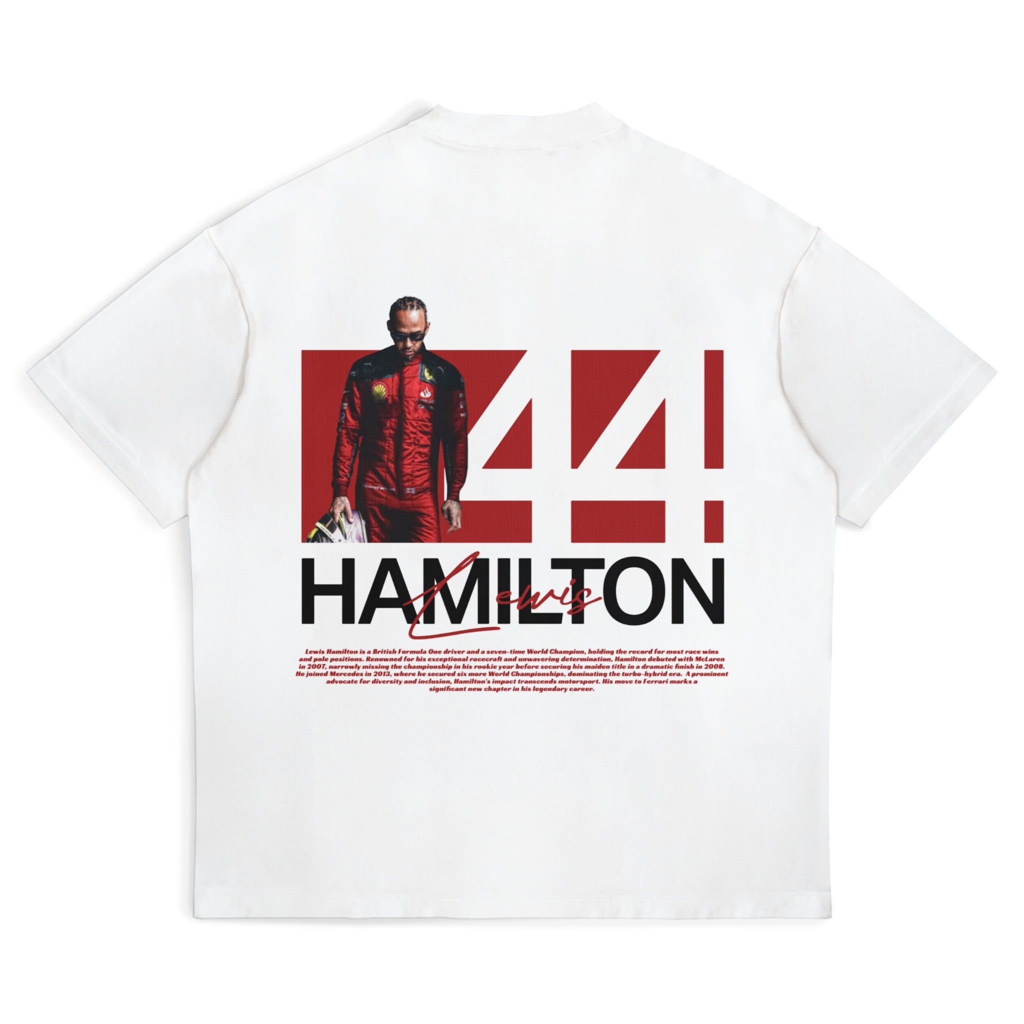 Hamilton 25' Tee - Motorsport Merch - F1 Apparel - Clothing