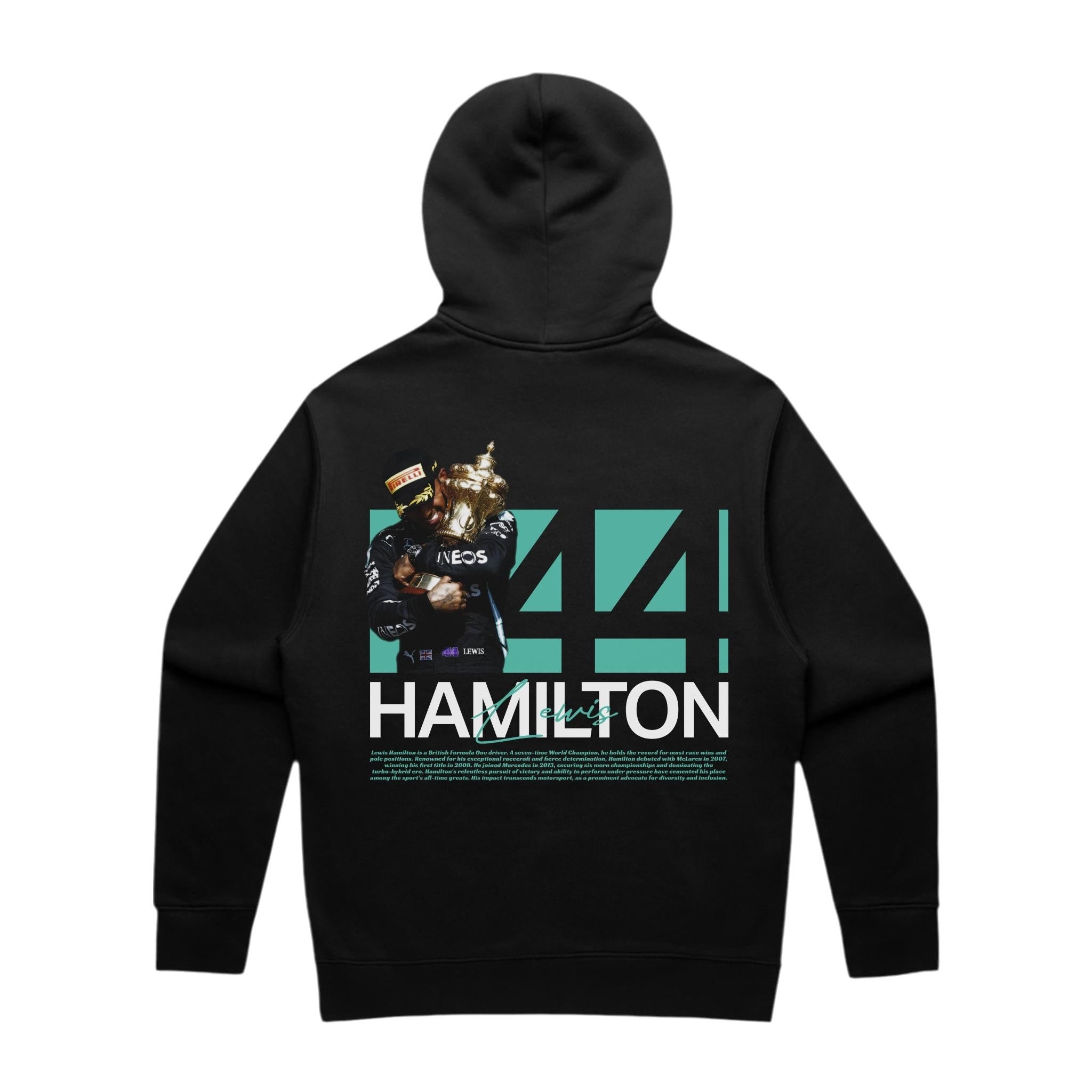 Hamilton Trophy Hoodie - Motorsport Merch - F1 Apparel - Clothing