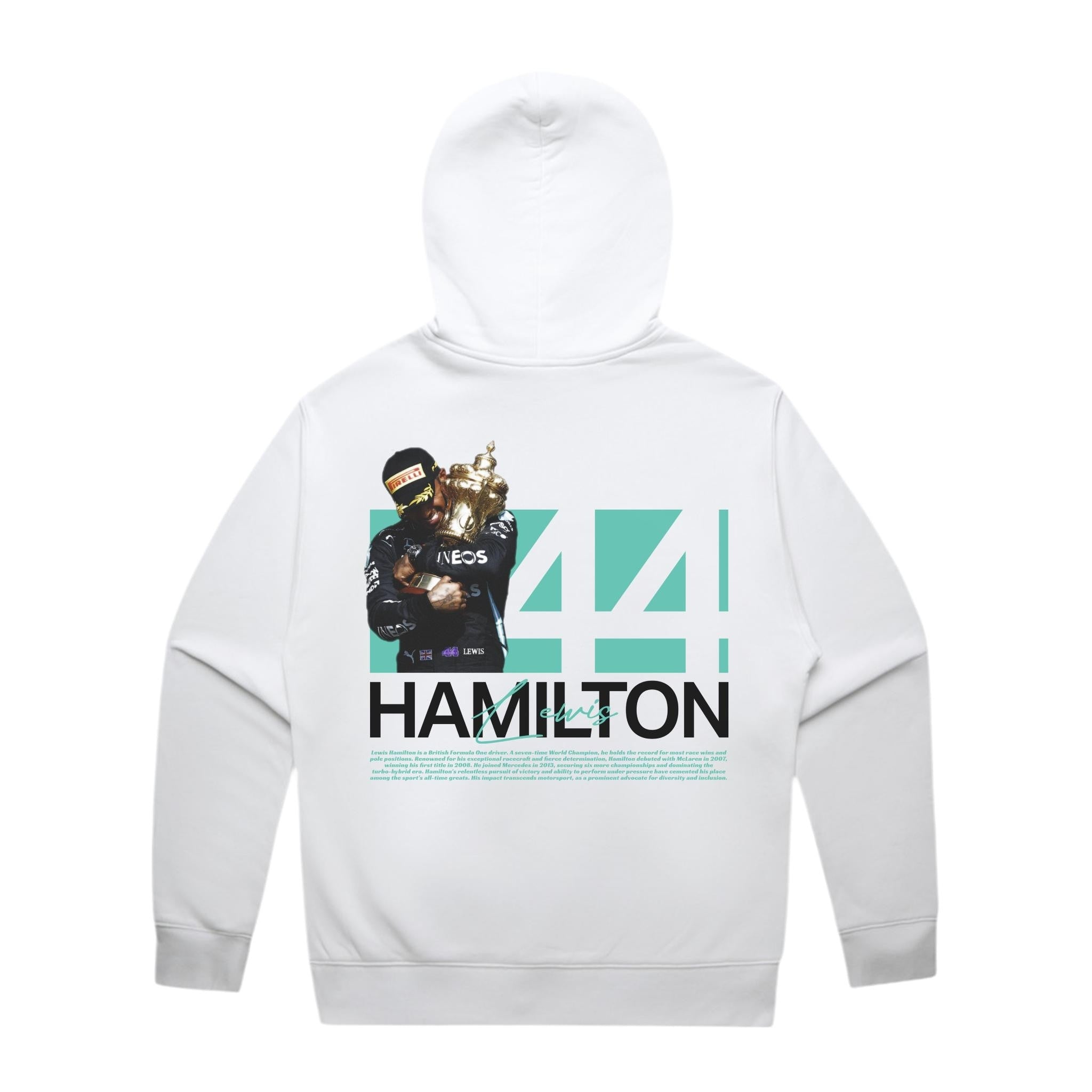Hamilton Trophy Hoodie - Motorsport Merch - F1 Apparel - Clothing