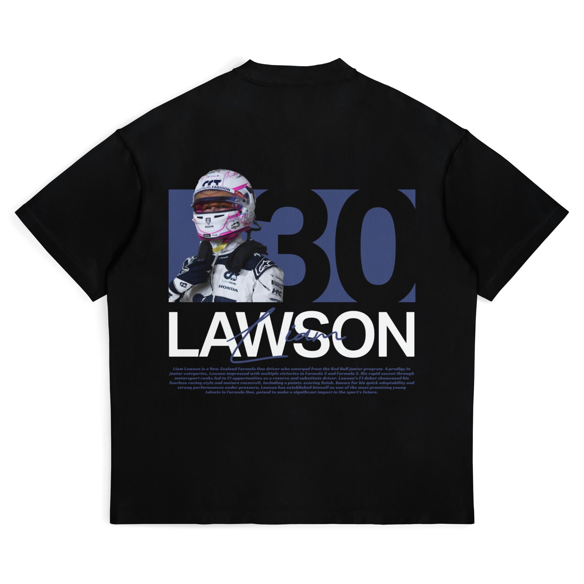 Lawson VCARB Tee - Motorsport Merch - F1 Apparel - Clothing