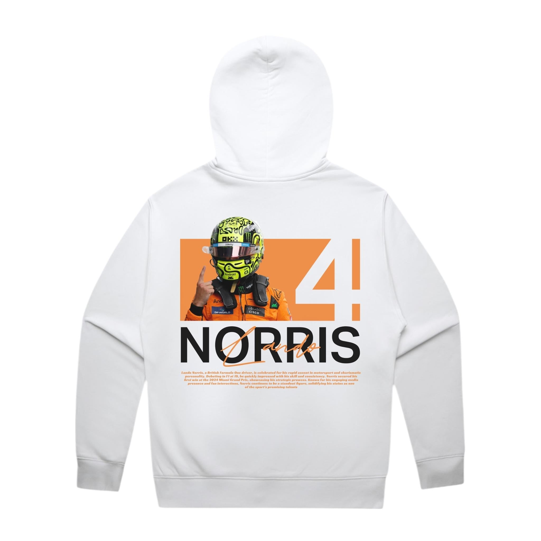 Norris Graphic Hoodie - Motorsport Merch - F1 Apparel - Clothing