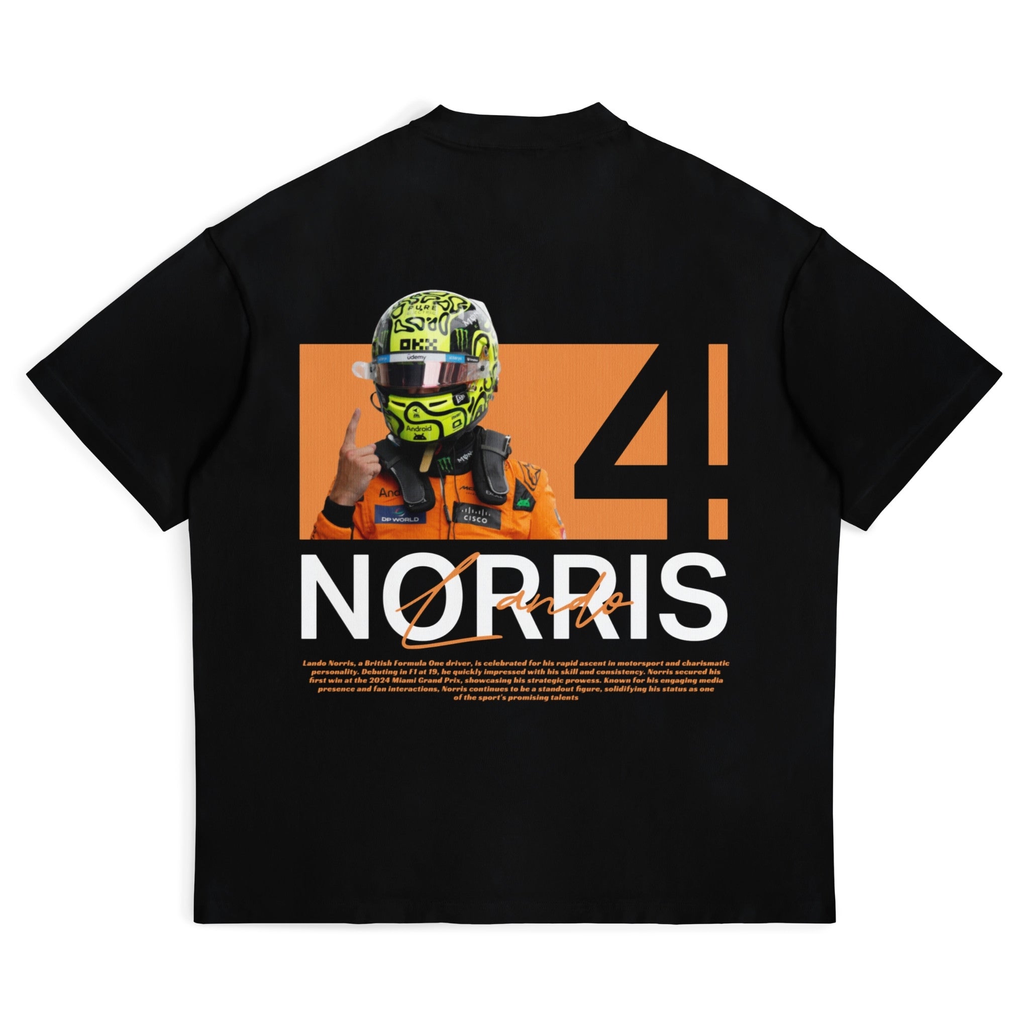 Norris Graphic Tee - Motorsport Merch - F1 Apparel - Clothing