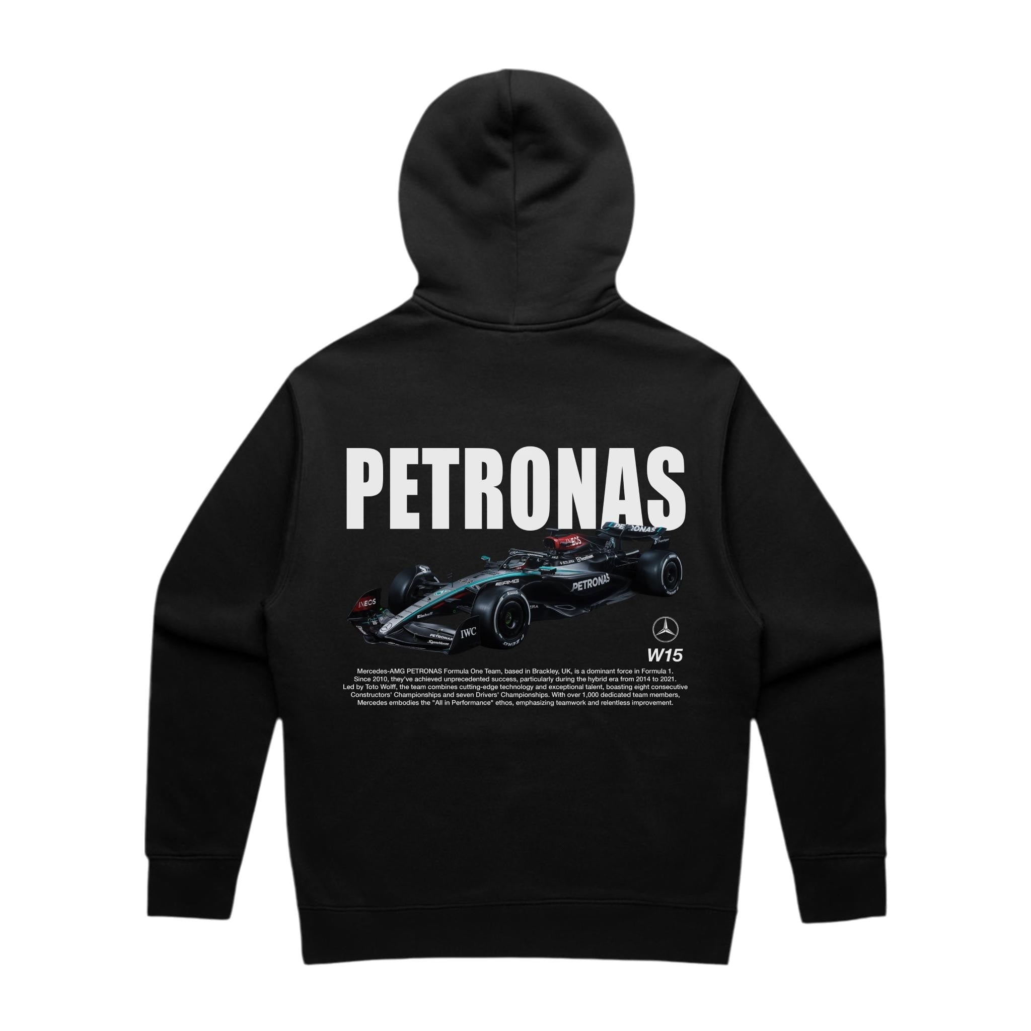 Petronas Graphic Hoodie - Motorsport Merch - F1 Apparel - Clothing