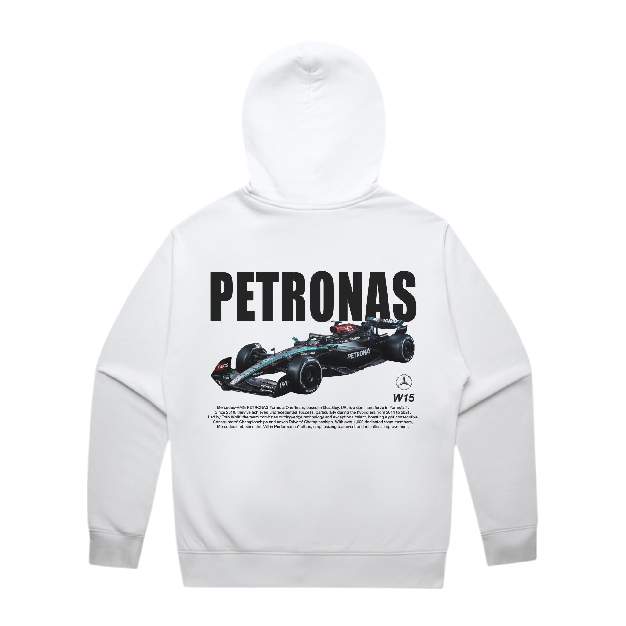 Petronas Graphic Hoodie - Motorsport Merch - F1 Apparel - Clothing