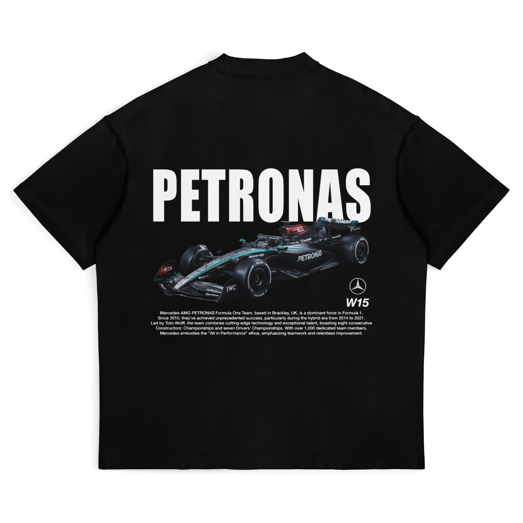 Petronas Graphic Tee - Motorsport Merch - F1 Apparel - Clothing