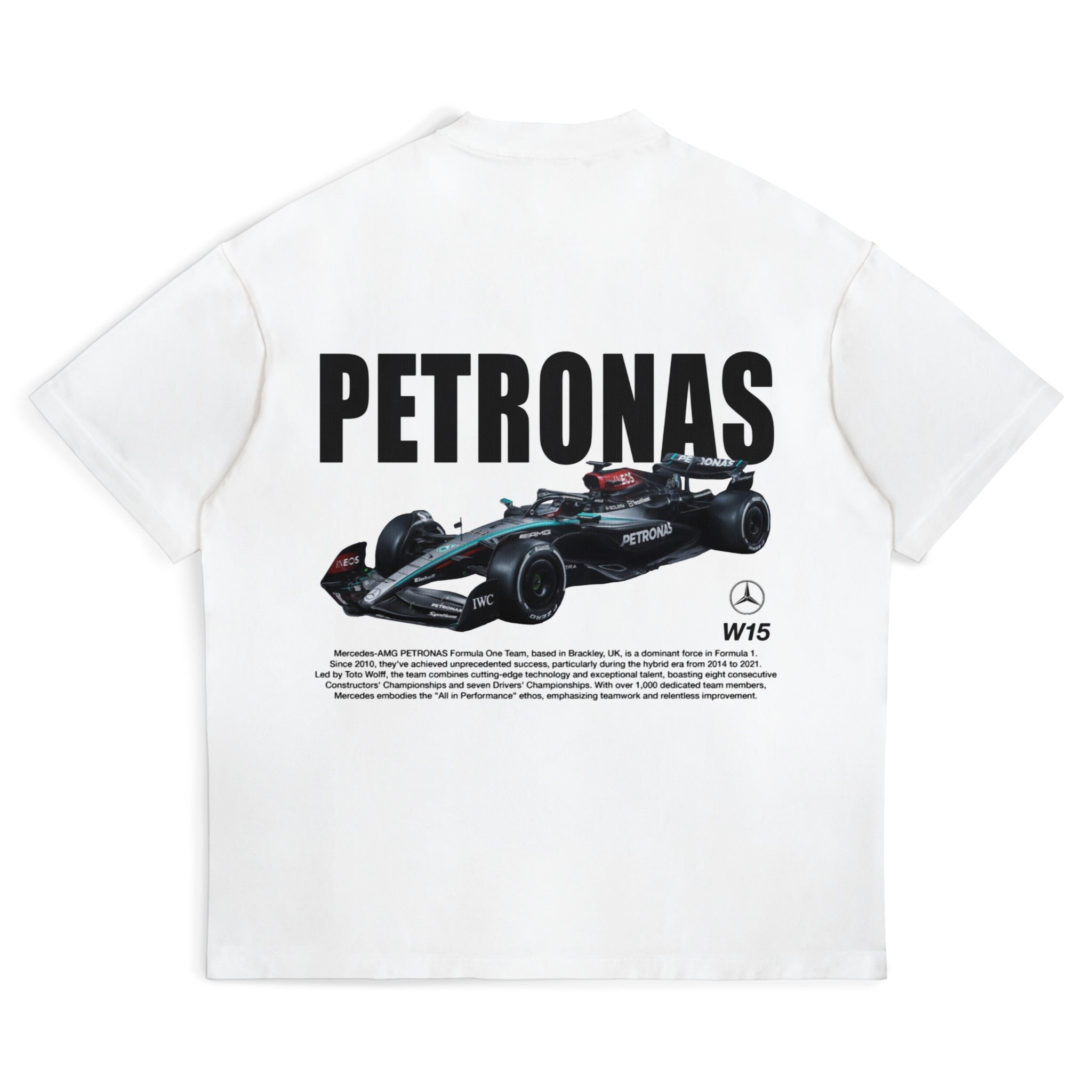 Petronas Graphic Tee - Motorsport Merch - F1 Apparel - Clothing