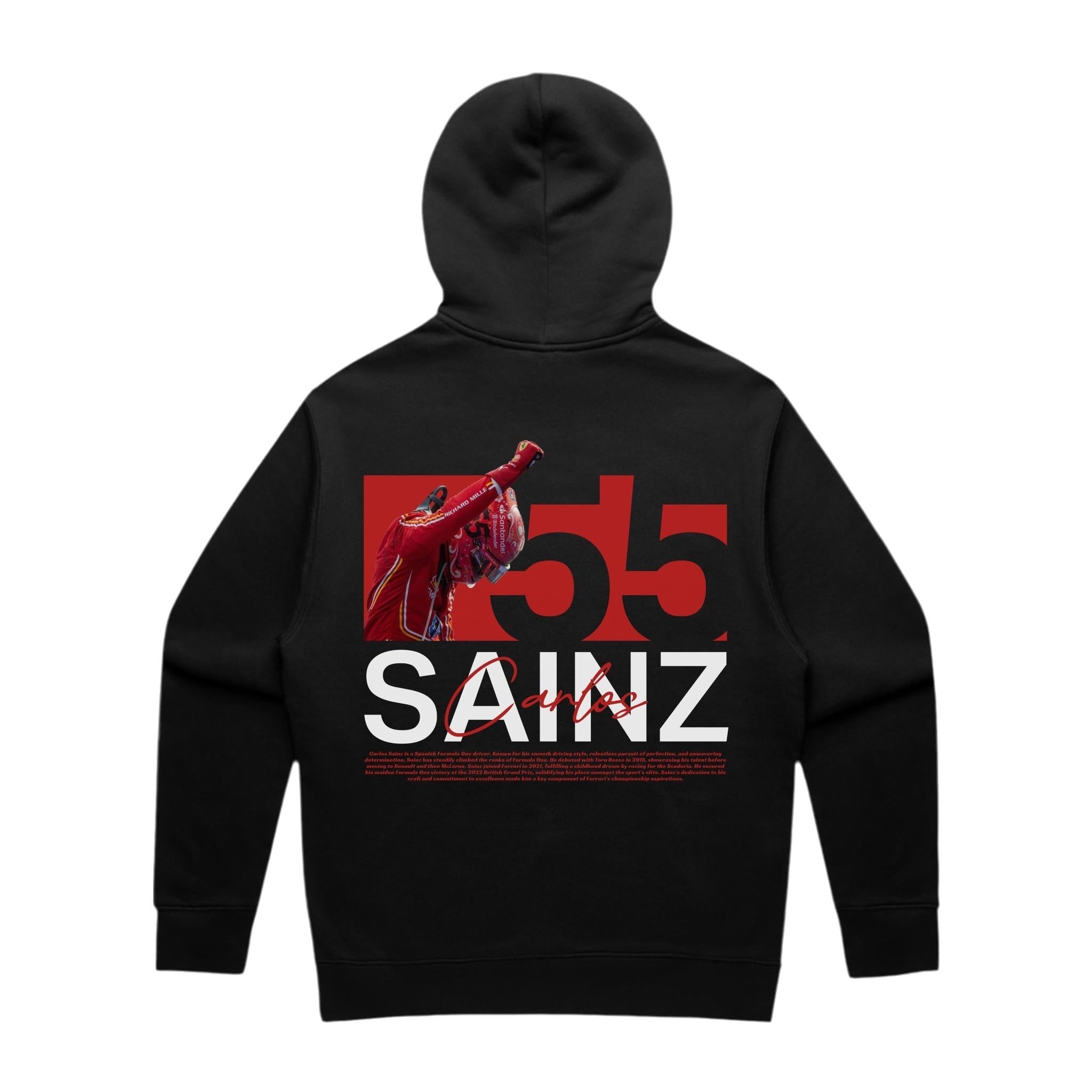 Sainz 24' Hoodie - Motorsport Merch - F1 Apparel - Clothing
