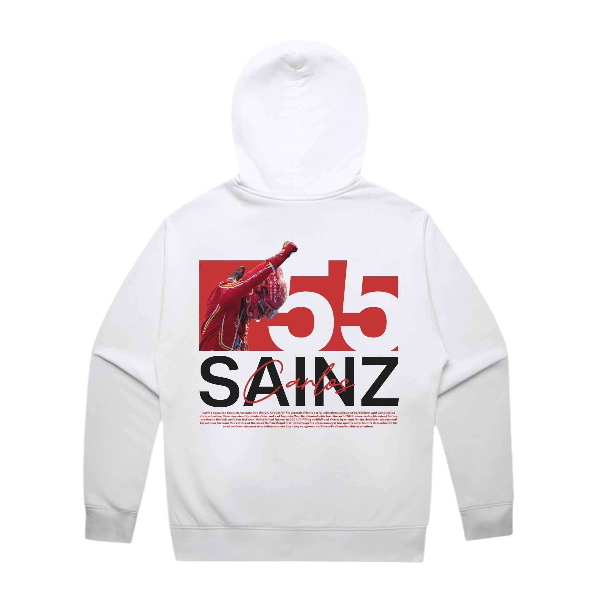 Sainz 24' Hoodie - Motorsport Merch - F1 Apparel - Clothing