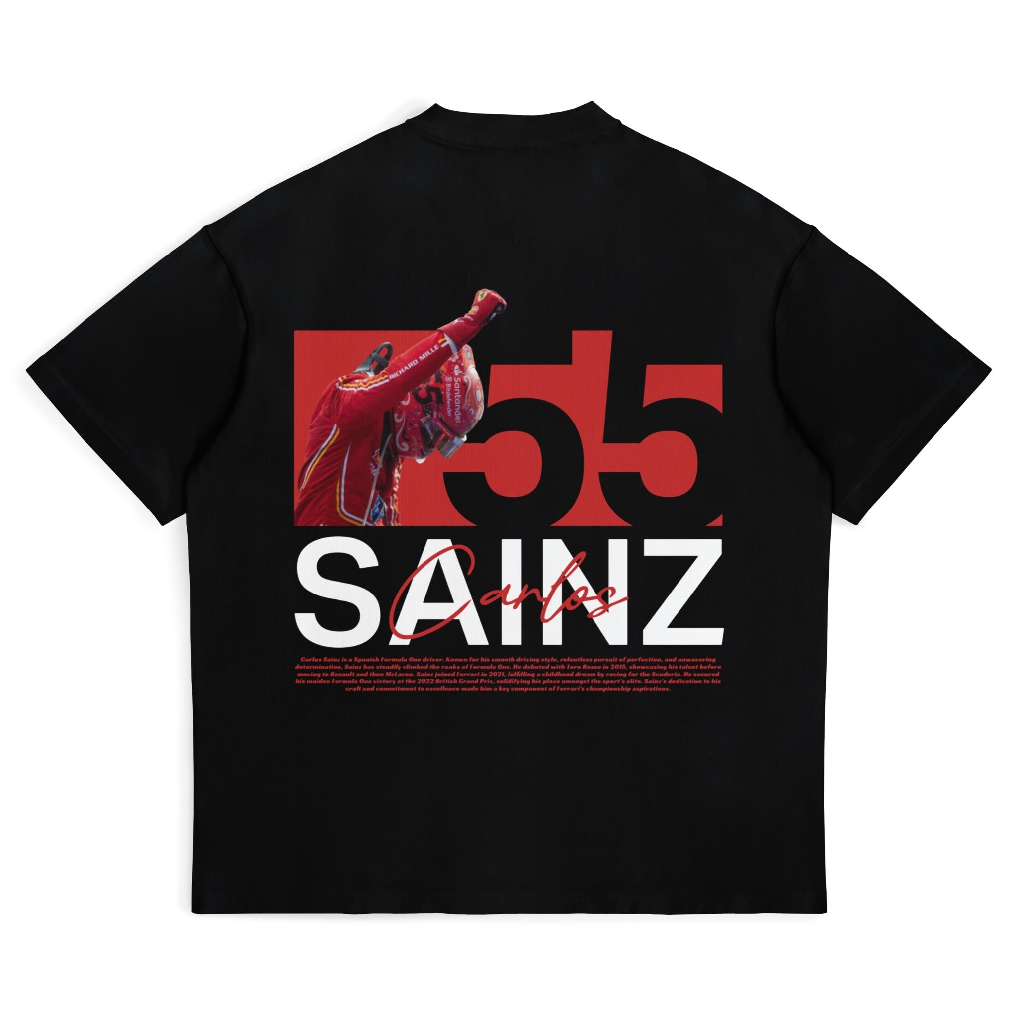 Sainz 24' Tee - Motorsport Merch - F1 Apparel