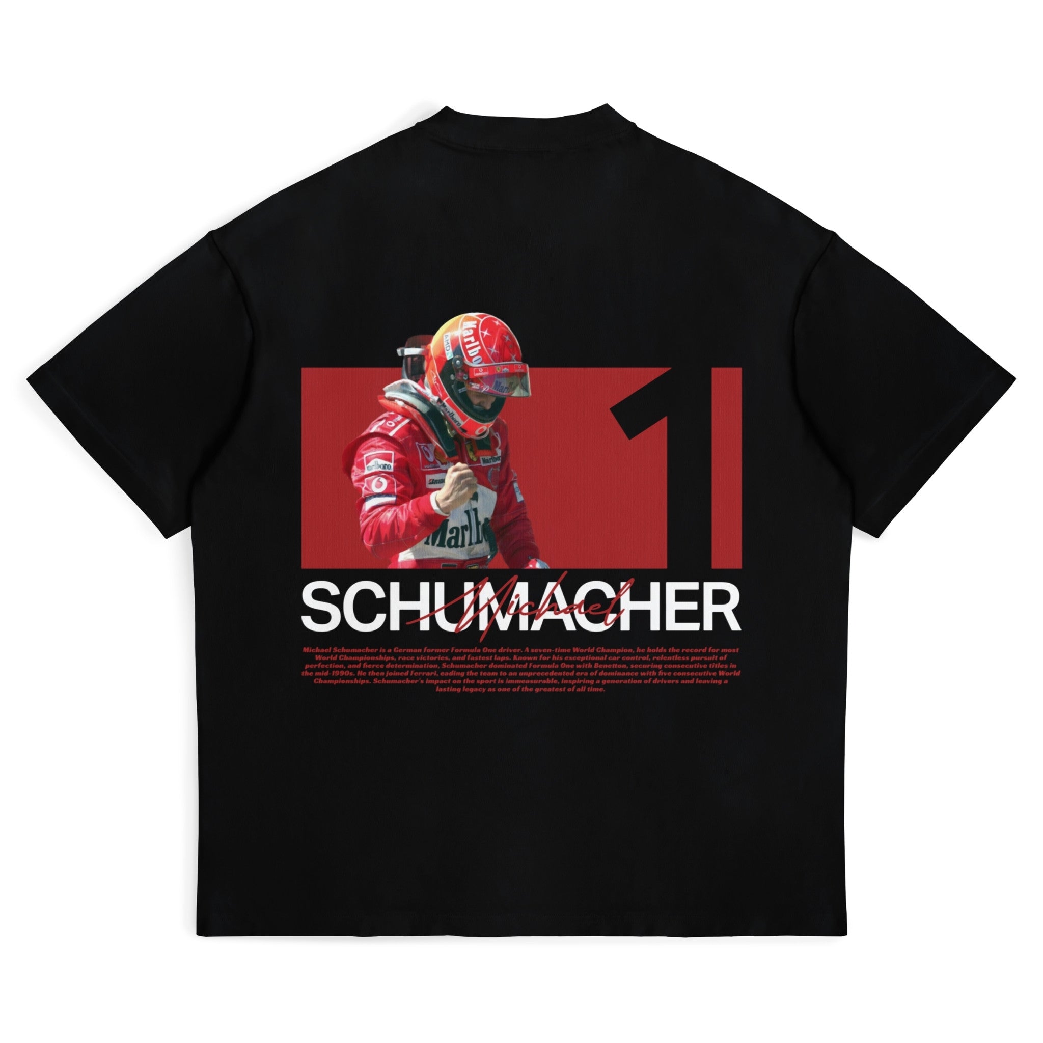 Schumacher Graphic Tee - Motorsport Merch - F1 Apparel - Clothing