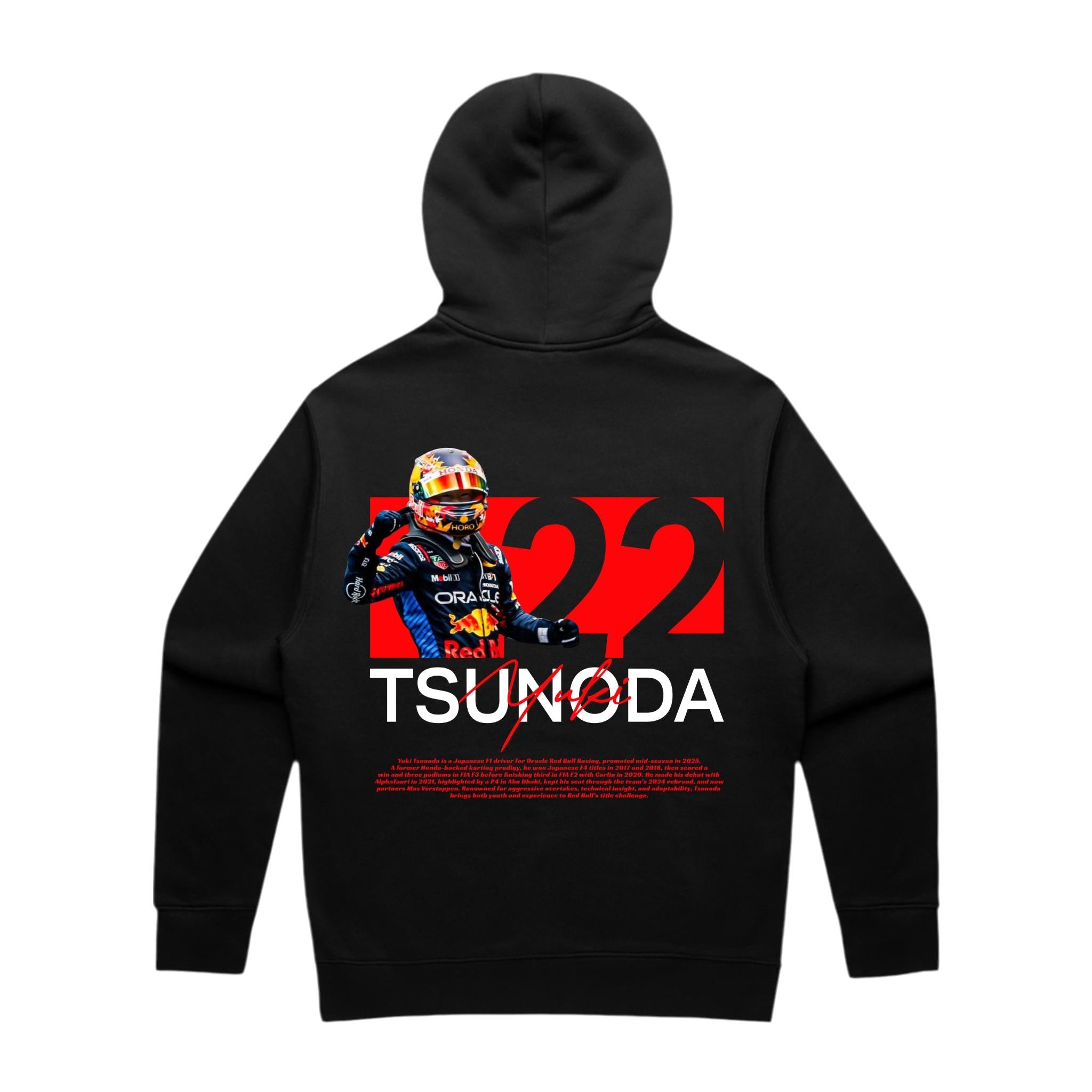 Tsunoda RB Hoodie - Motorsport Merch - F1 Apparel - Clothing
