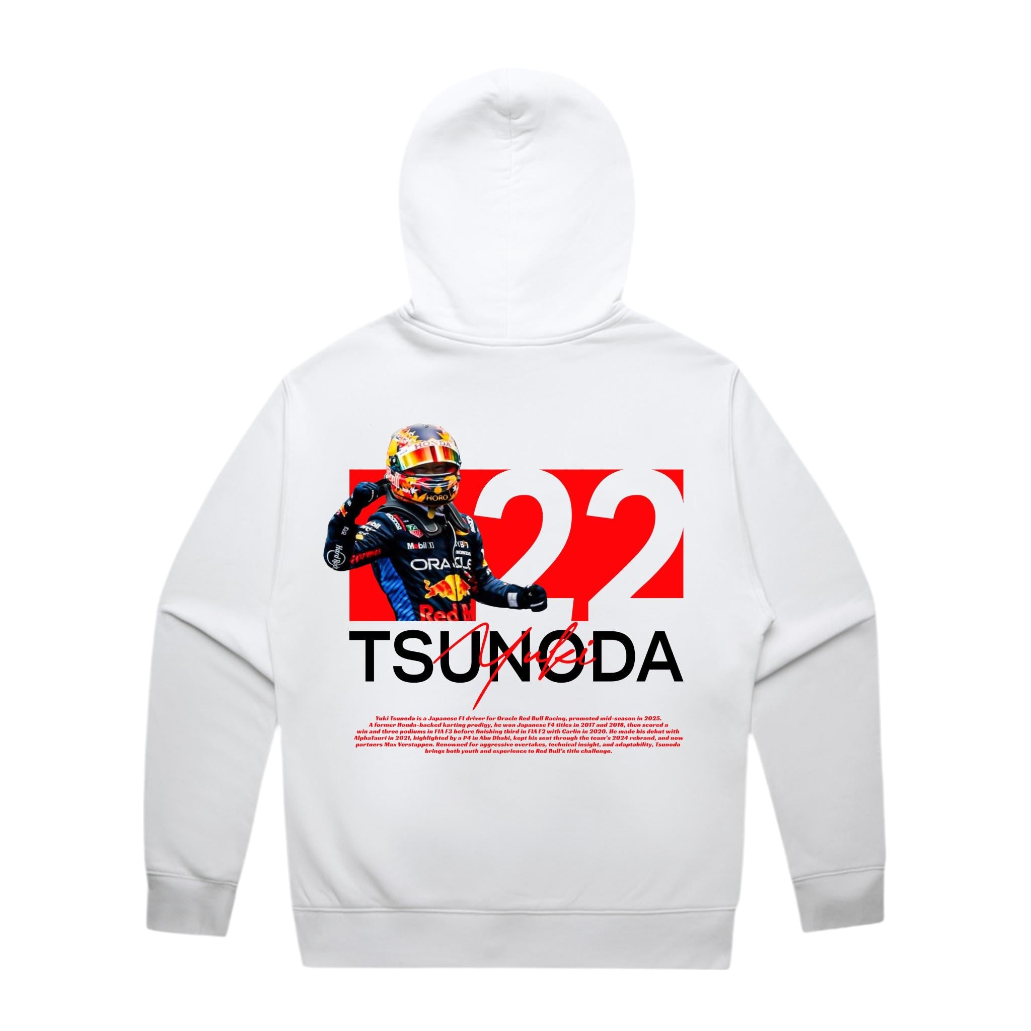 Tsunoda RB Hoodie - Motorsport Merch - F1 Apparel - Clothing