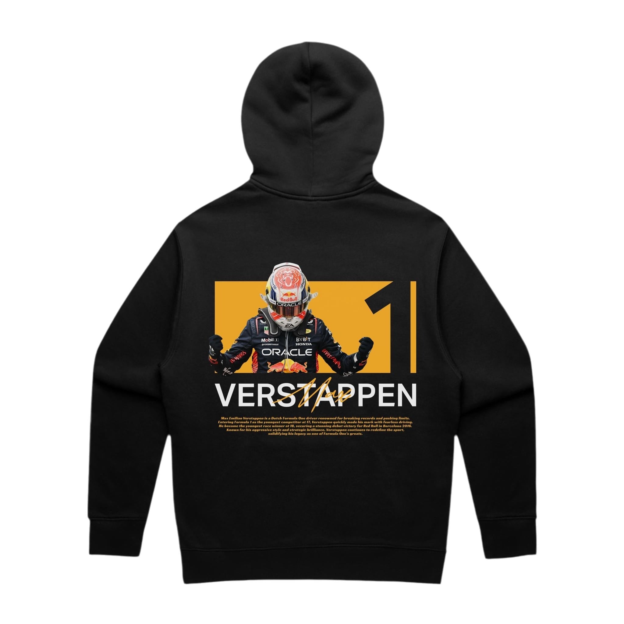 Verstappen Graphic Hoodie - Motorsport Merch - F1 Apparel