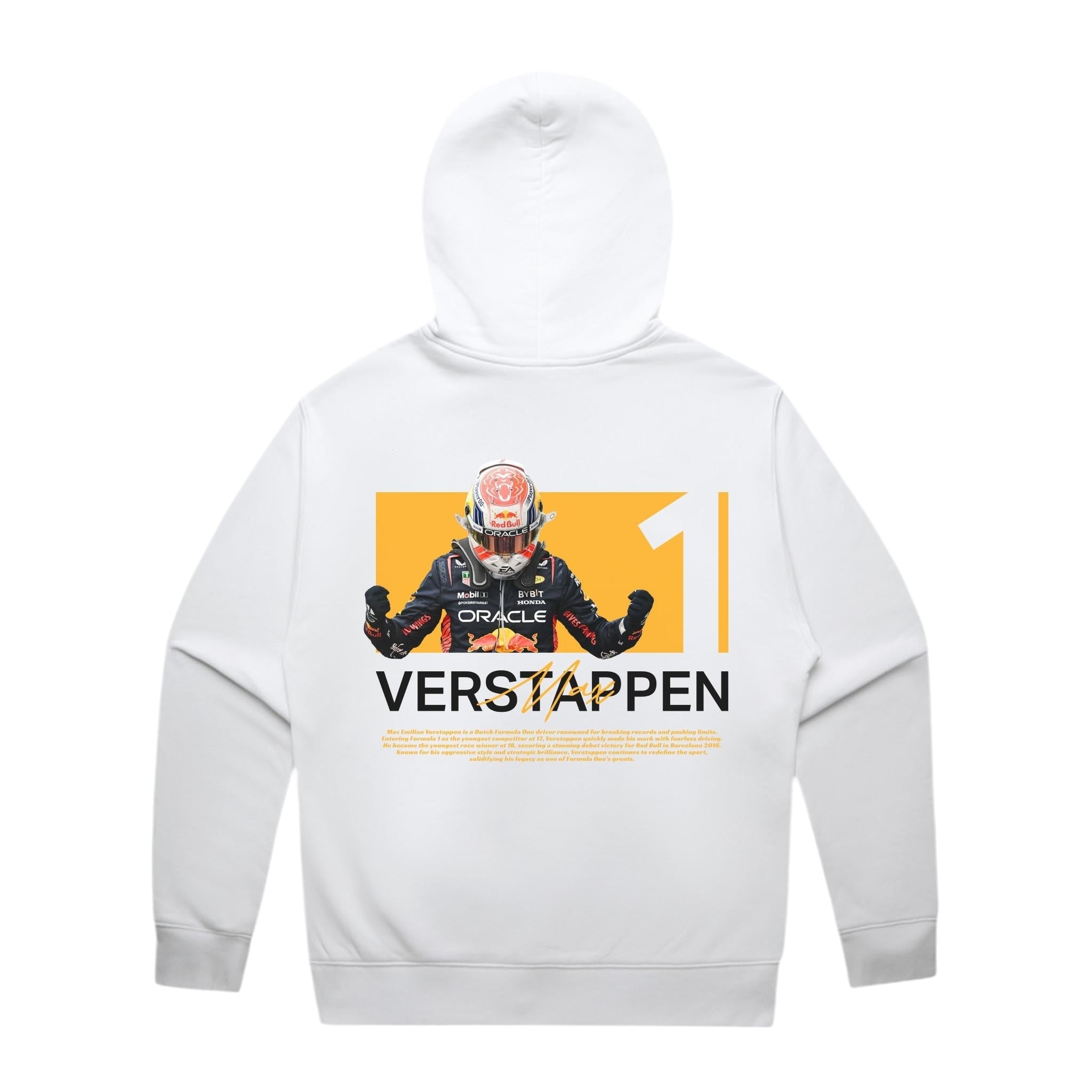 Verstappen Graphic Hoodie - Motorsport Merch - F1 Apparel