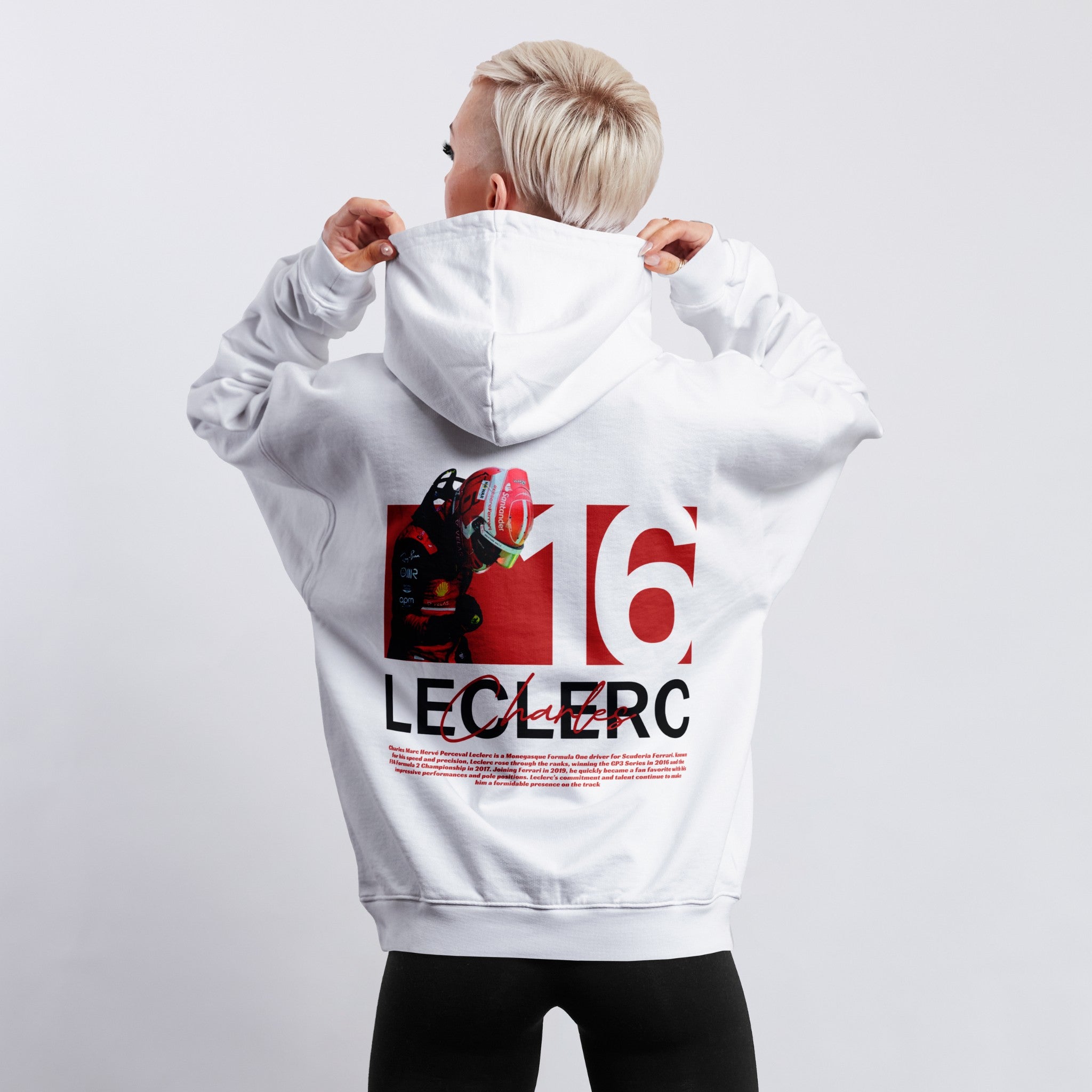 Leclerc Hoodie - Motorsport Merch - F1 Apparel - Clothing