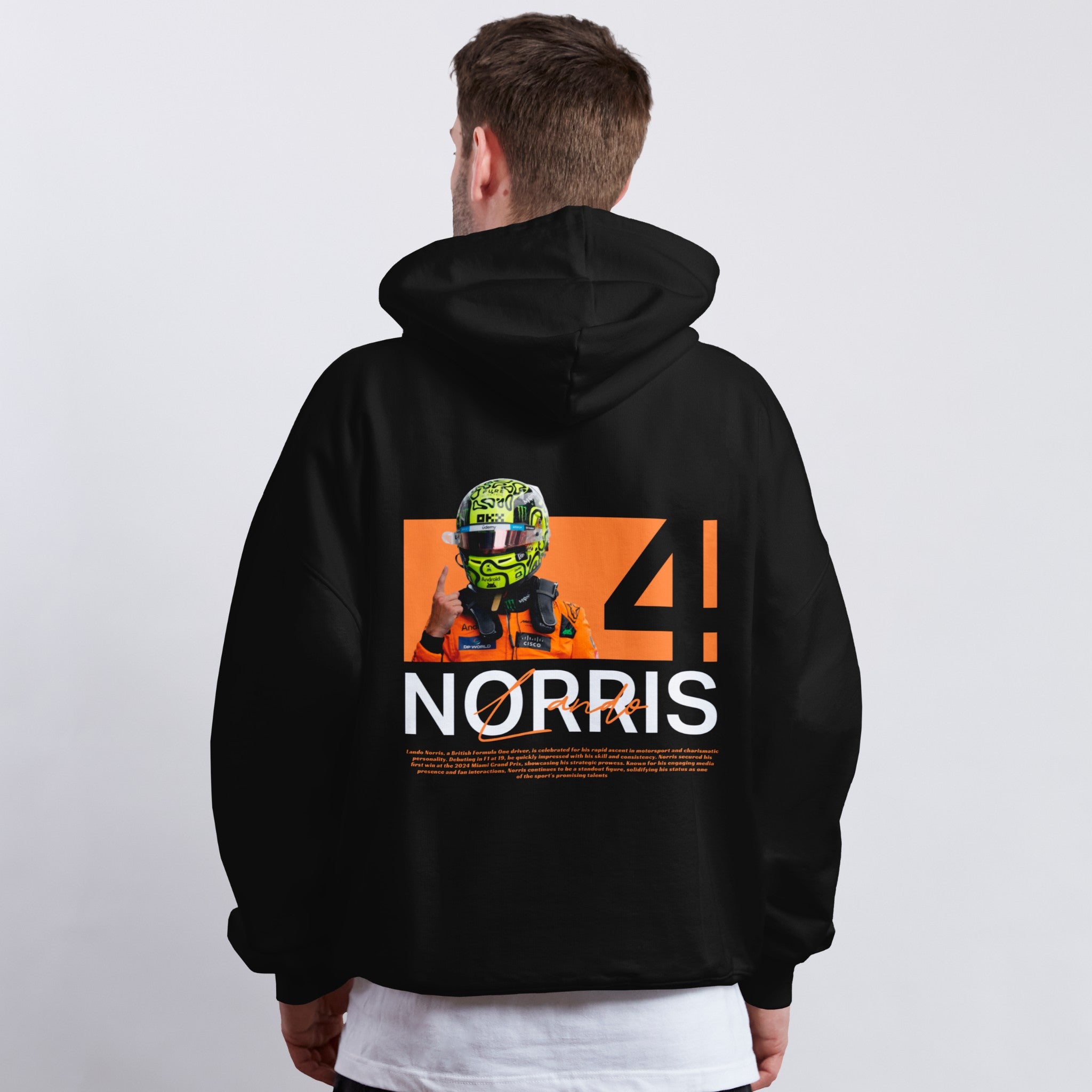 Norris Graphic Hoodie - Motorsport Merch - F1 Apparel - Clothing