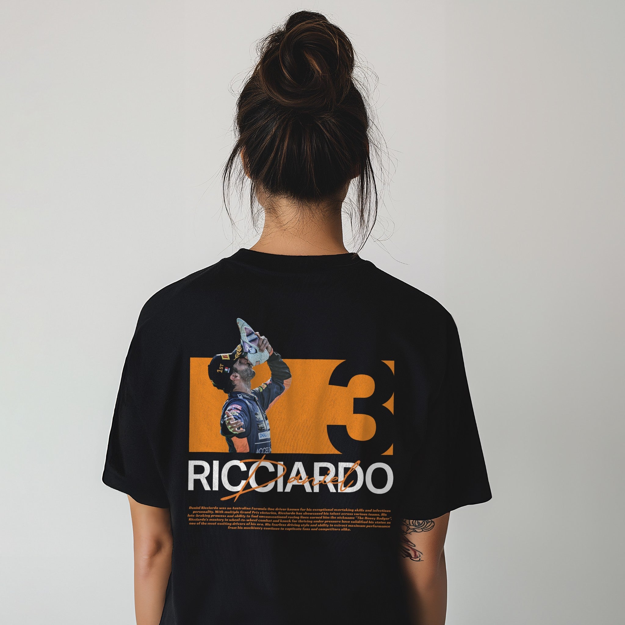 Ricciardo Shoey Tee - Motorsport Merch - F1 Apparel - Clothing
