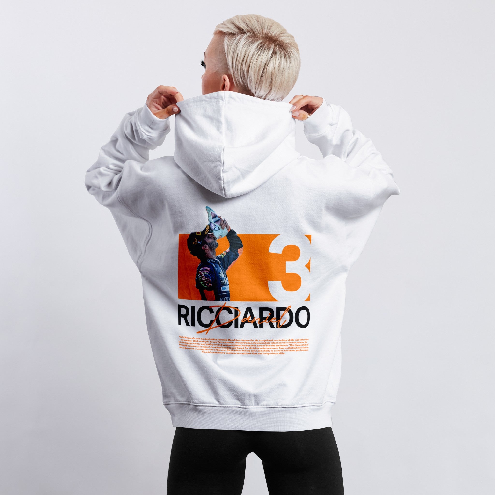 Ricciardo Shoey Hoodie - Motorsport Merch - F1 Apparel - Clothing