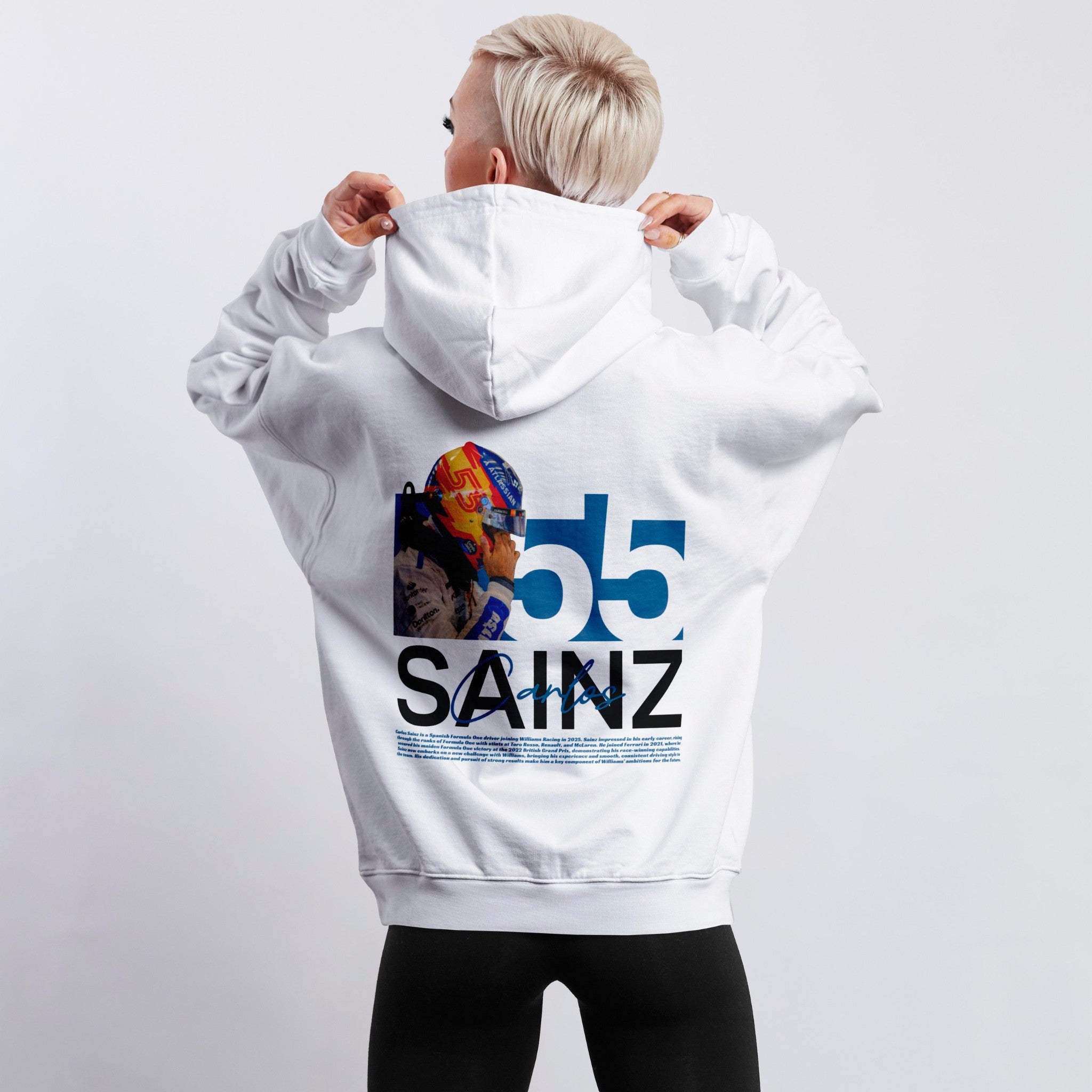 Sainz Williams Hoodie V2 - Motorsport Merch - F1 Apparel - Clothing