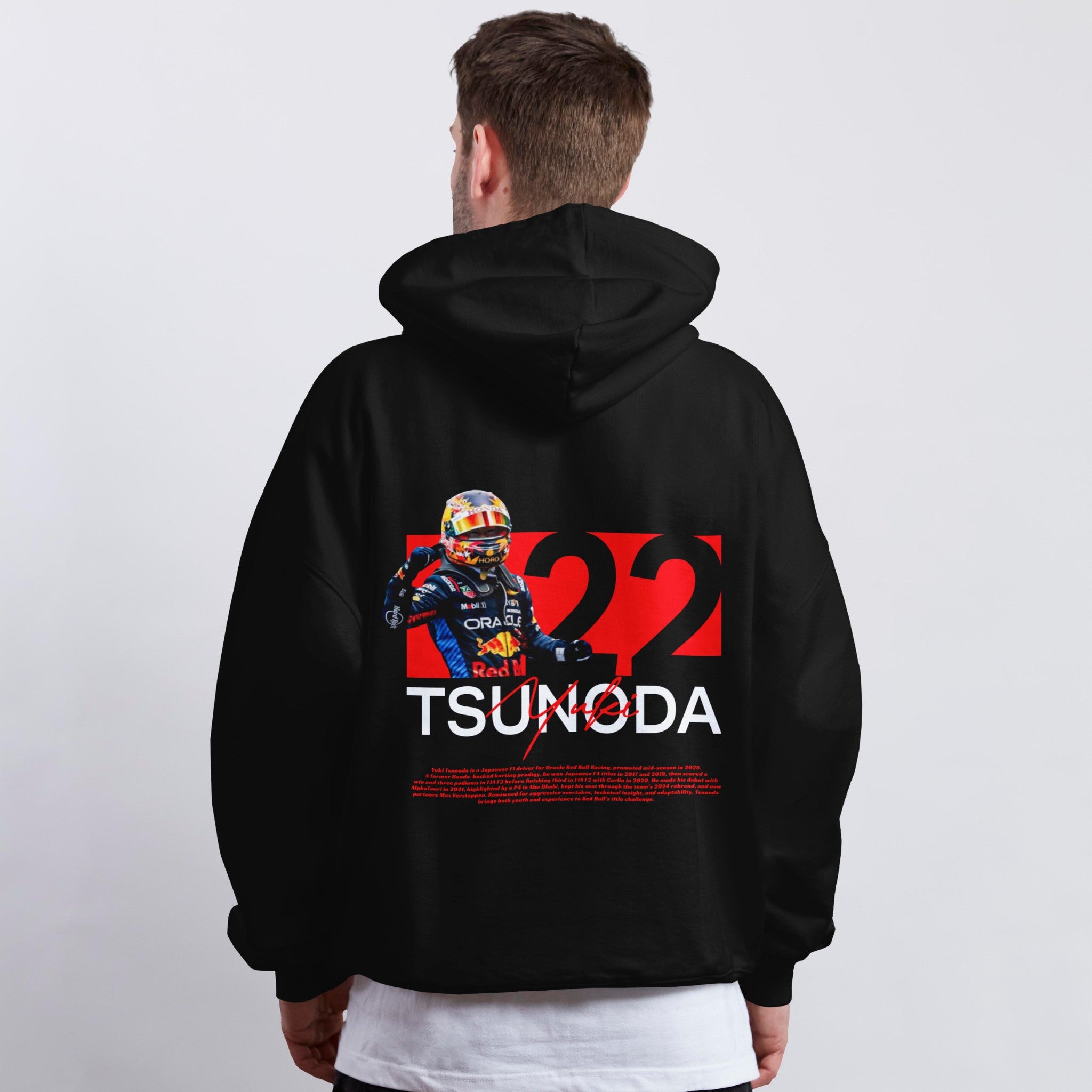 Tsunoda RB Hoodie - Motorsport Merch - F1 Apparel - Clothing