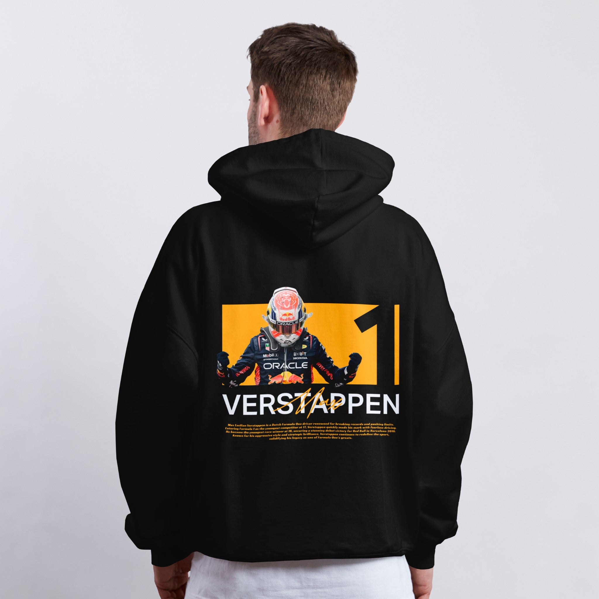 Verstappen Graphic Hoodie - Motorsport Merch - F1 Apparel