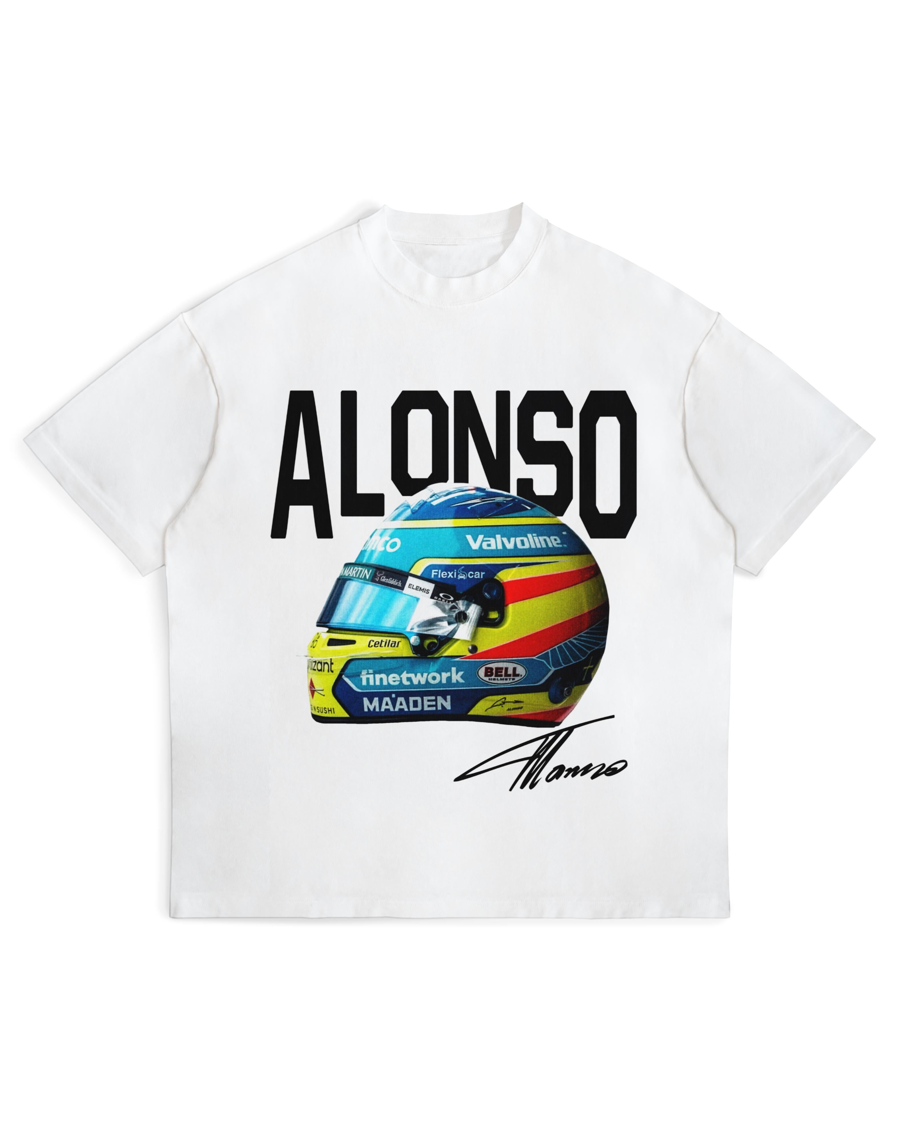 Alonso Big Helmet Tee