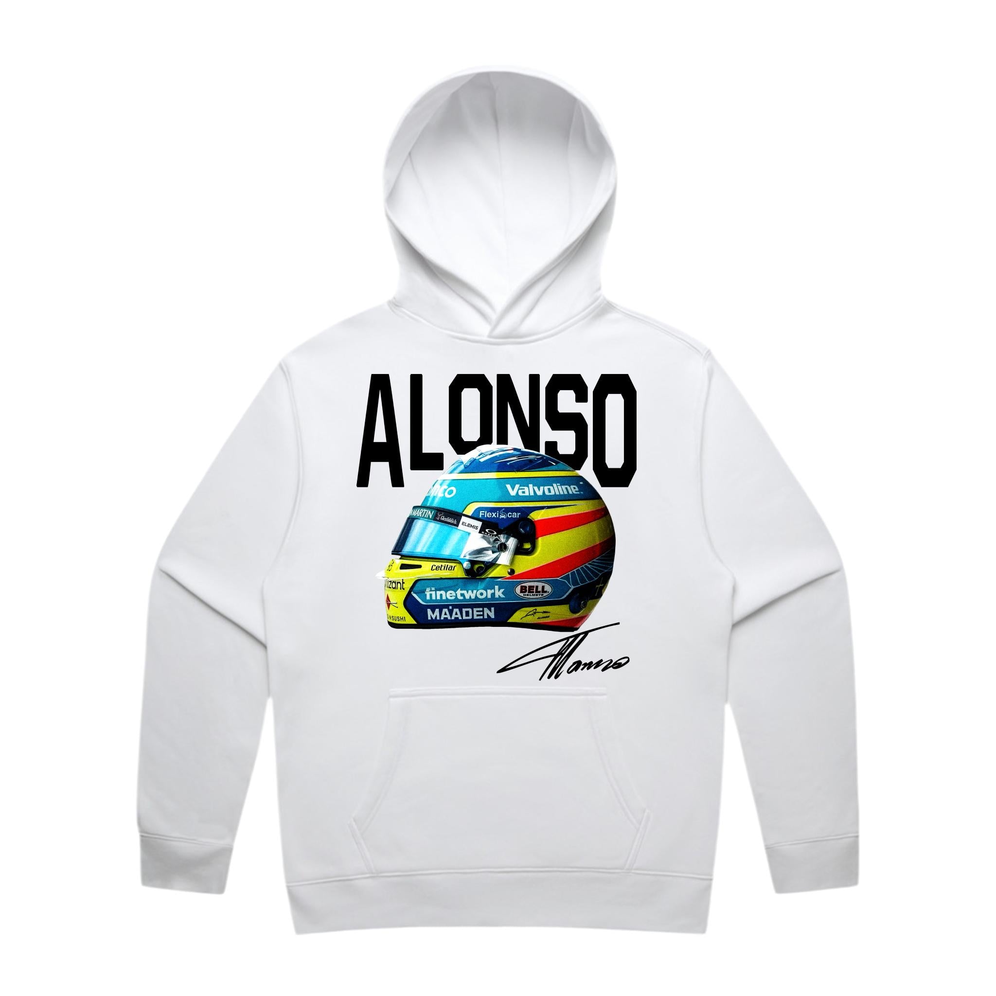 Alonso Big Helmet Hoodie