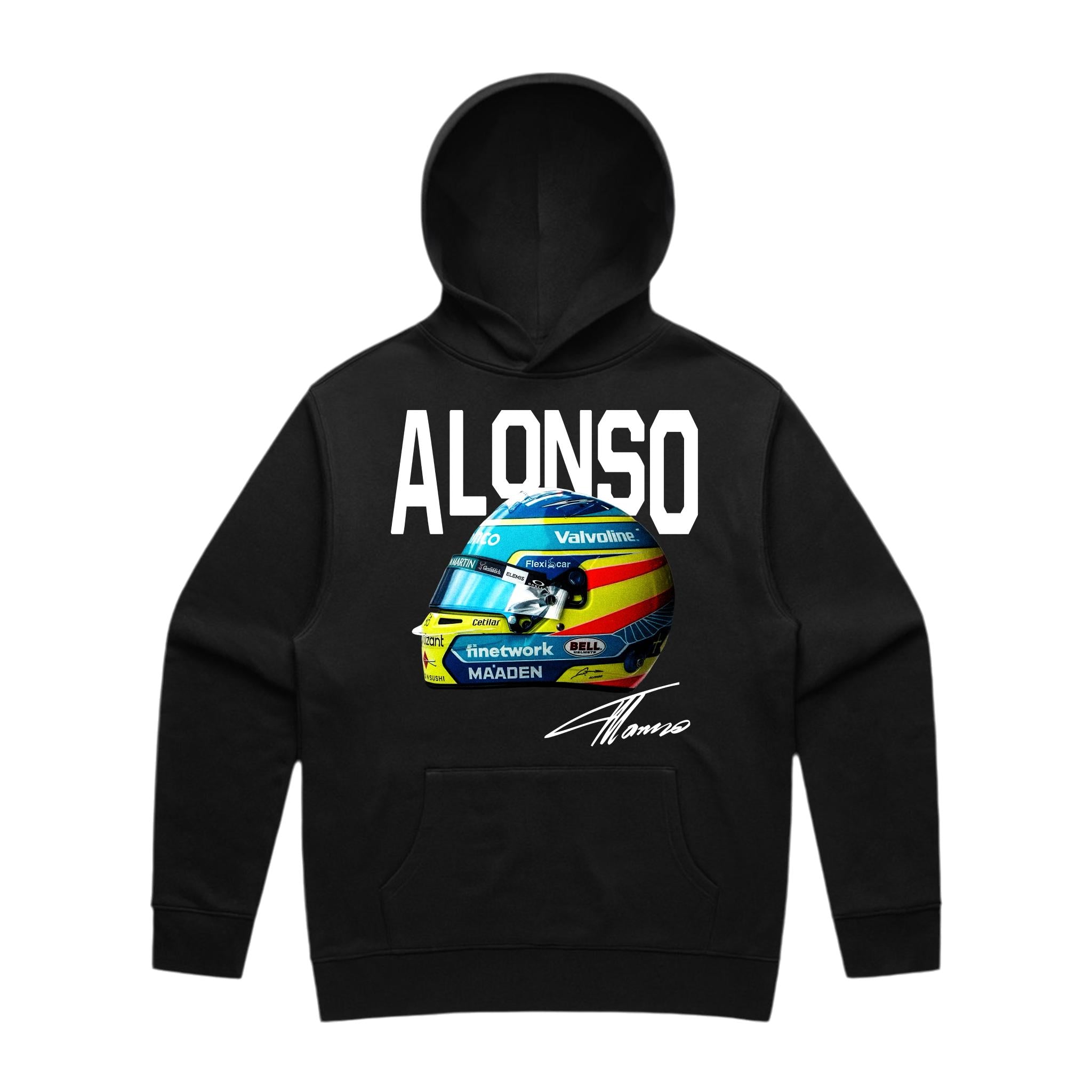Alonso Big Helmet Hoodie