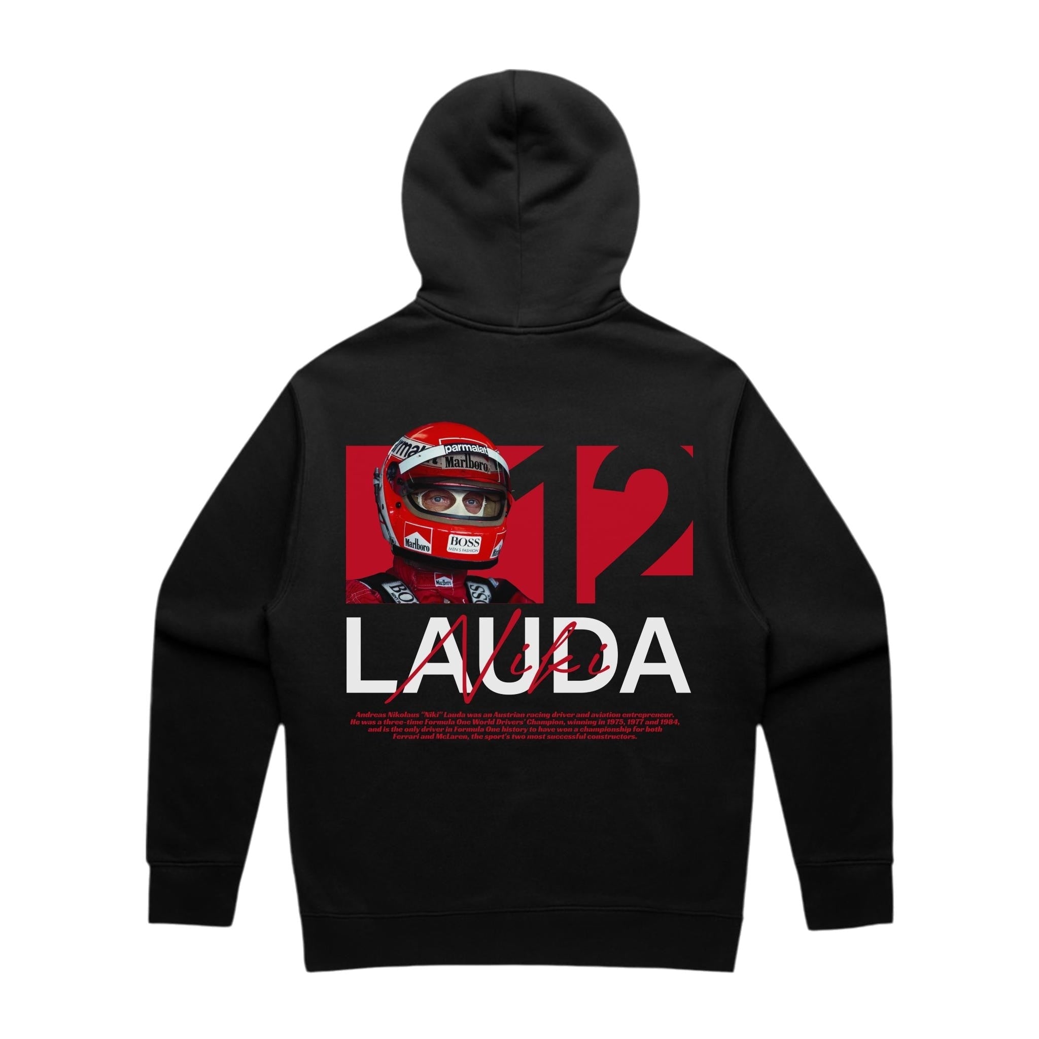 Lauda Graphic Hoodie - Motorsport Merch - F1