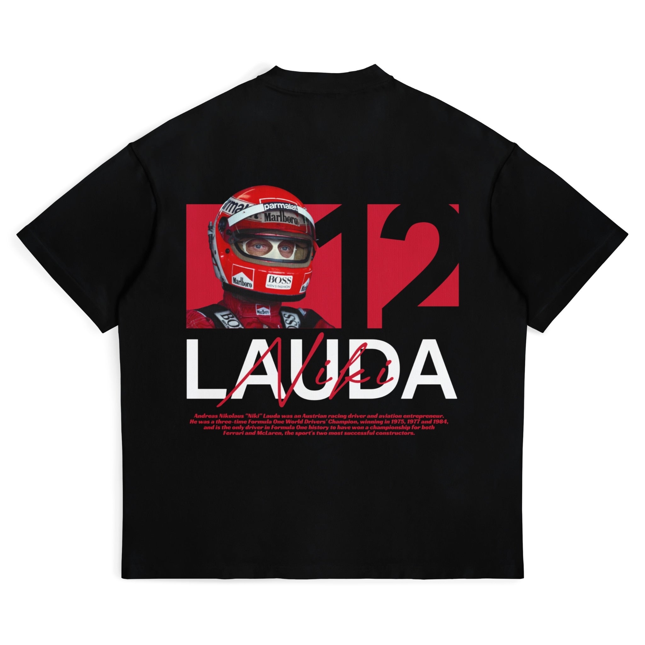 Lauda Graphic Tee - Motorsport Merch - F1