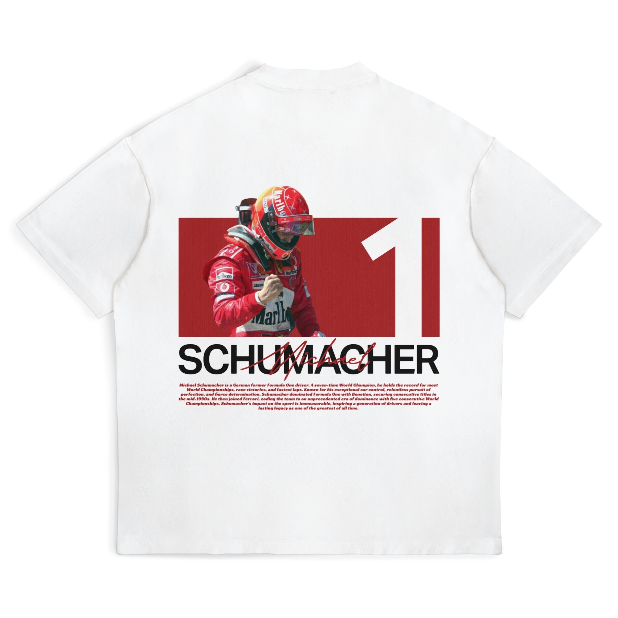 Schumacher Graphic Tee - Motorsport Merch - F1