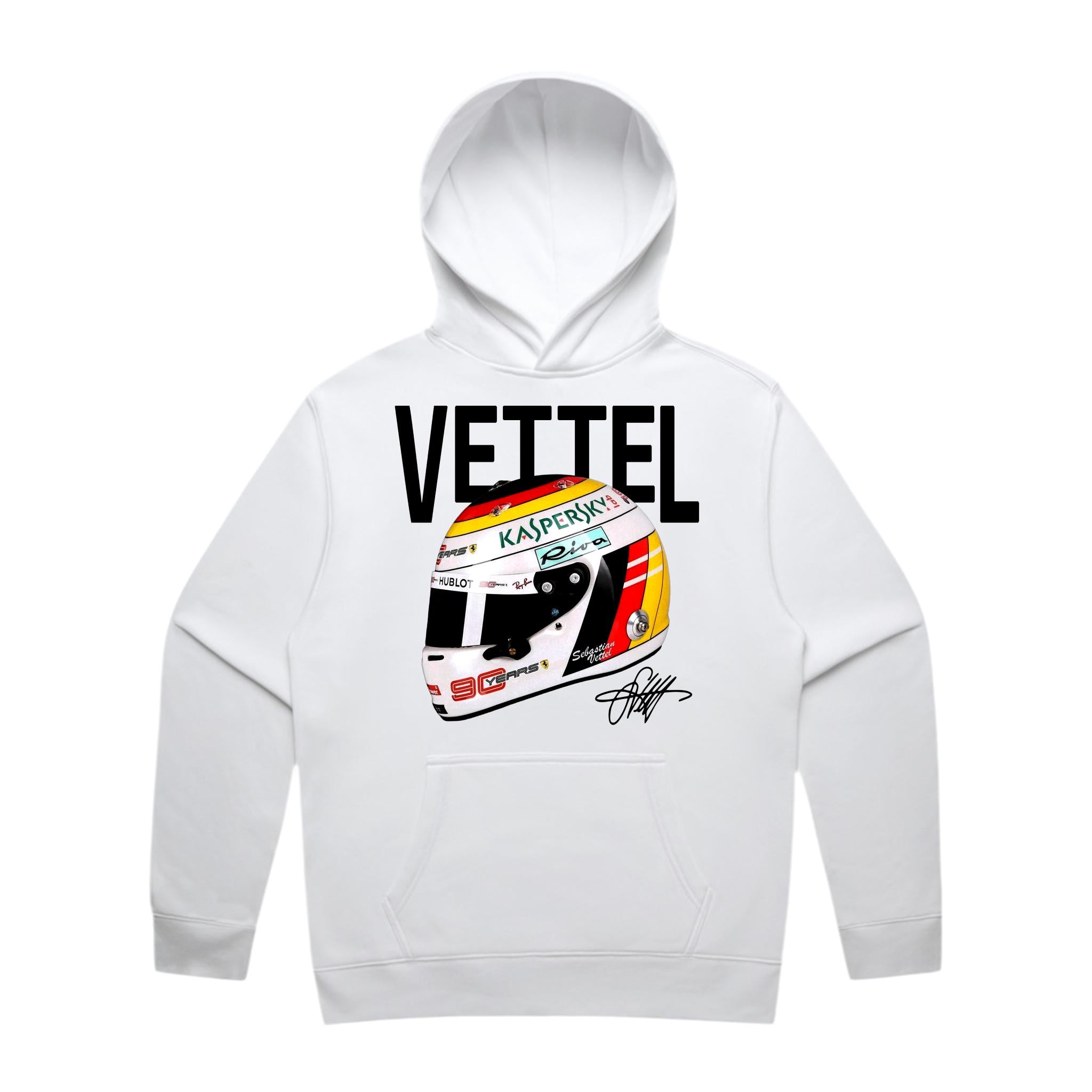 Vettel Big Helmet Hoodie