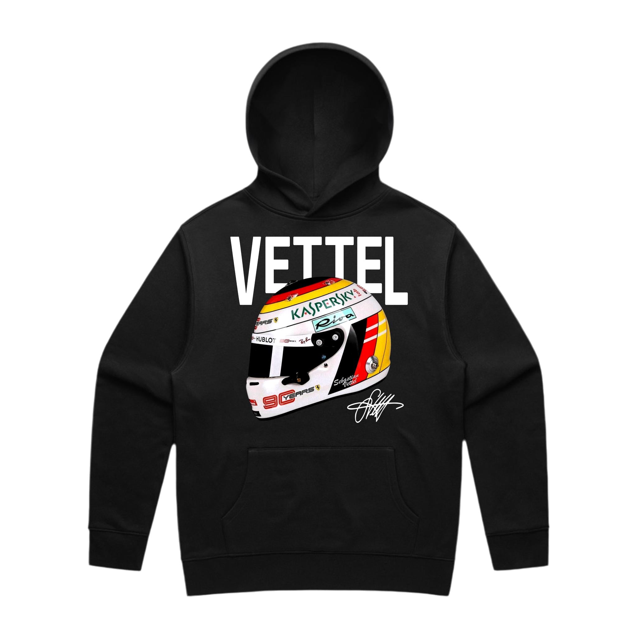 Vettel Big Helmet Hoodie