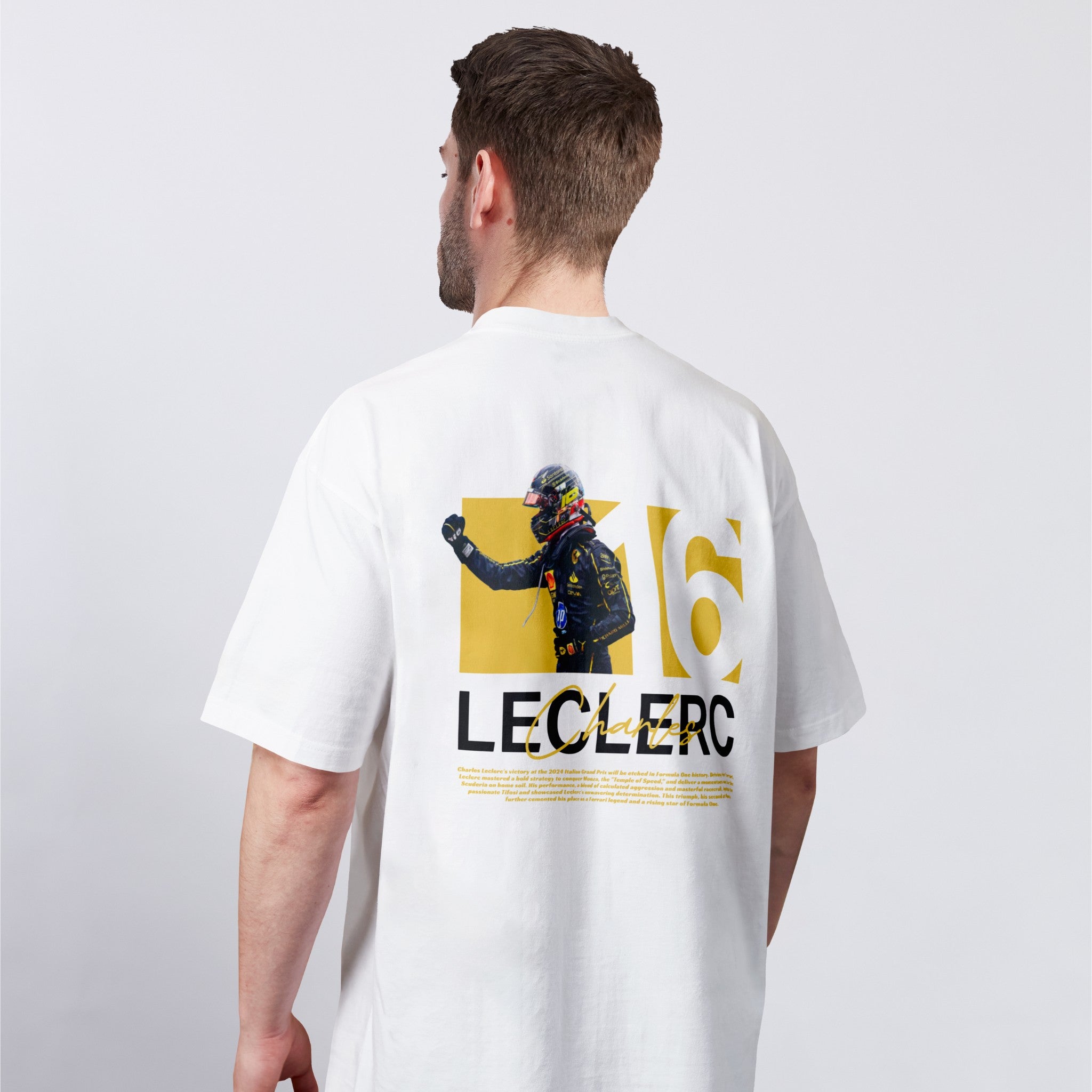 Leclerc 24' Monza Tee - Motorsport Merch - F1