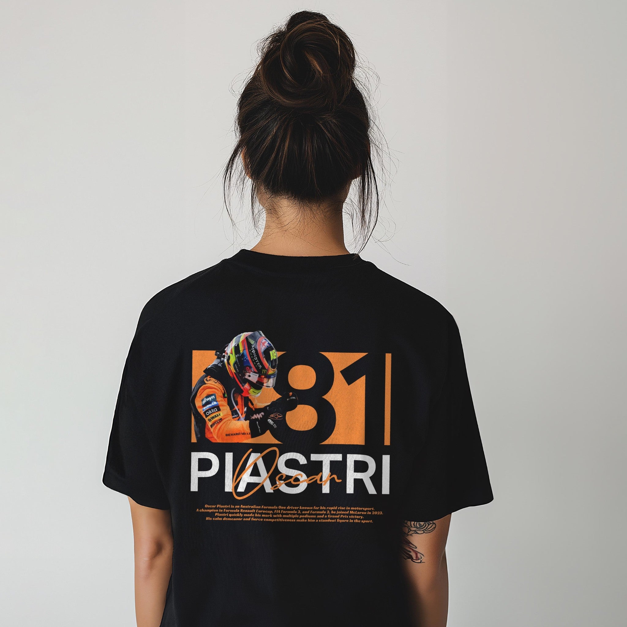 Piastri Miami 25' Tee - Motorsport Merch - F1 Apparel - Clothing