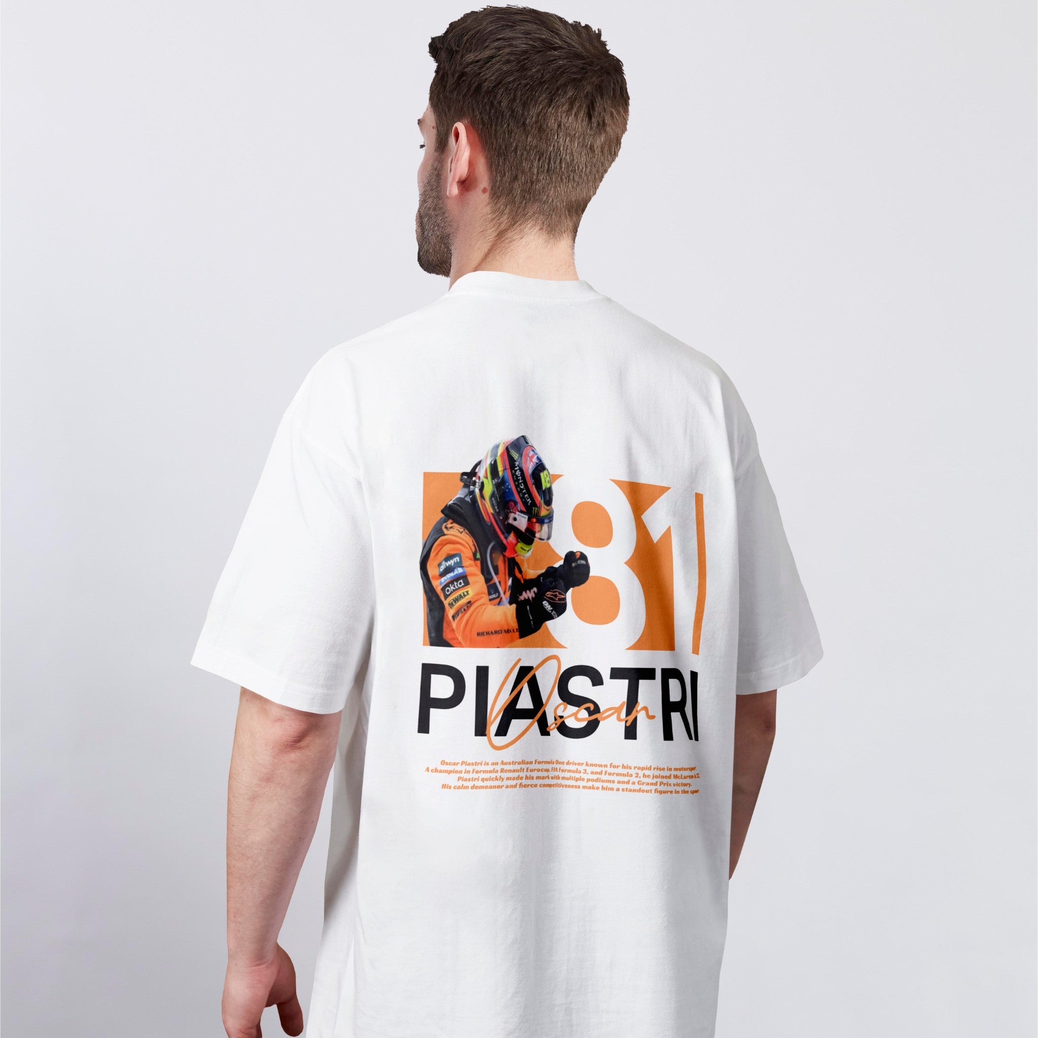 Piastri Miami 25' Tee - Motorsport Merch - F1 Apparel - Clothing